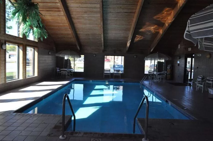 Pool view in AmericInn by Wyndham Plymouth