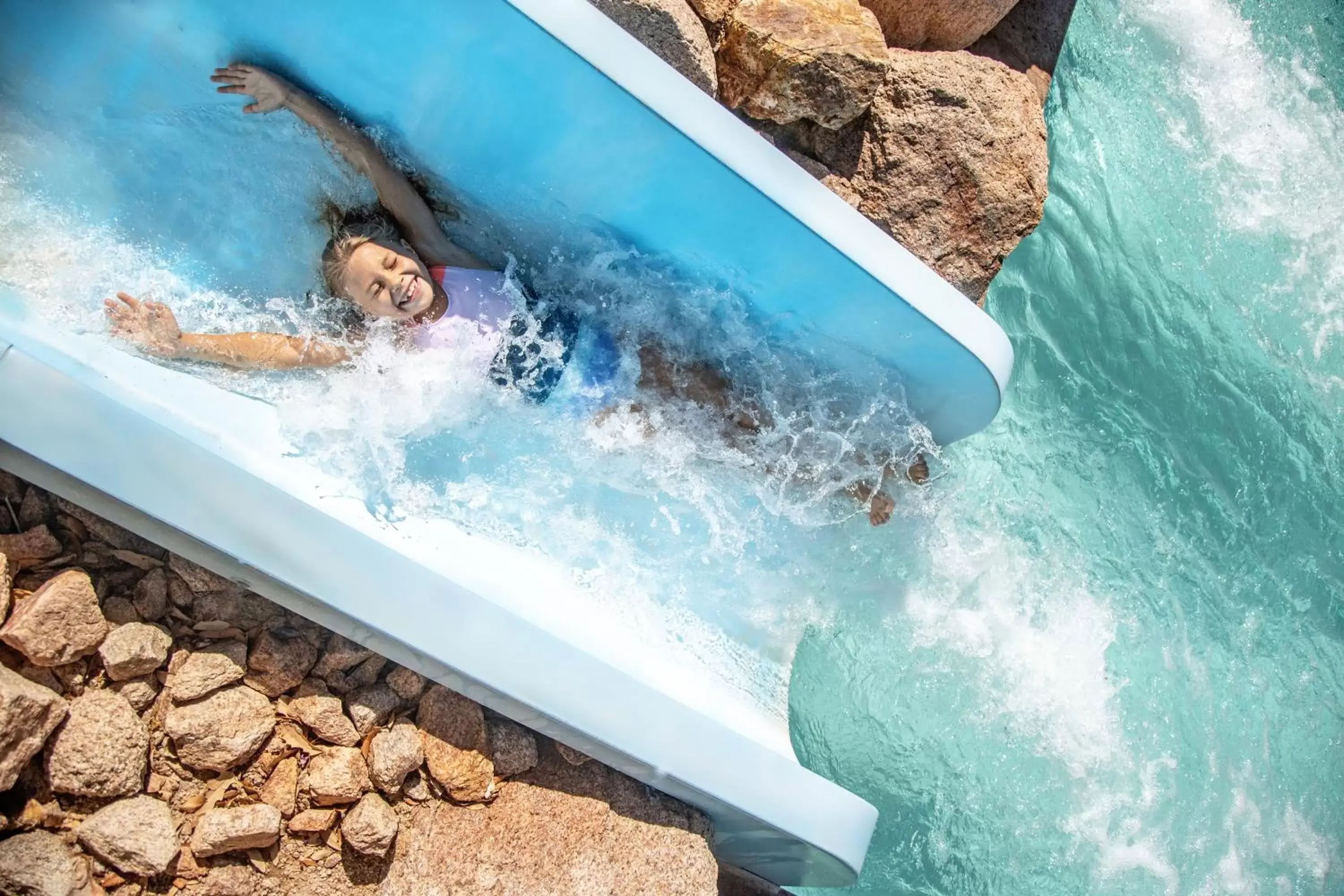 Aqua park, Bird's-eye View in Fairmont Scottsdale Princess