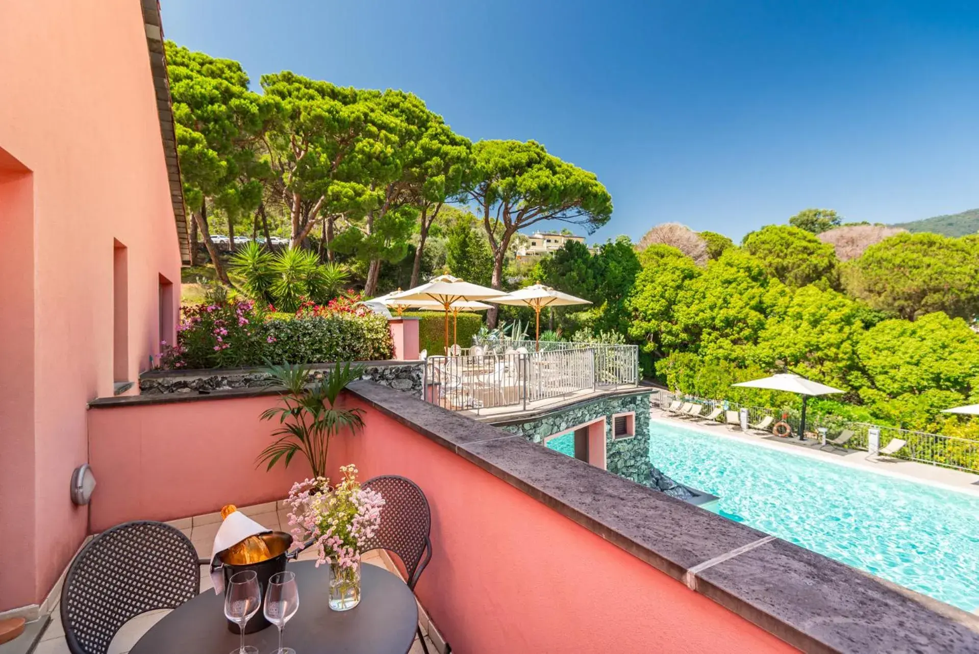 Balcony/Terrace in Park Hotel Argento