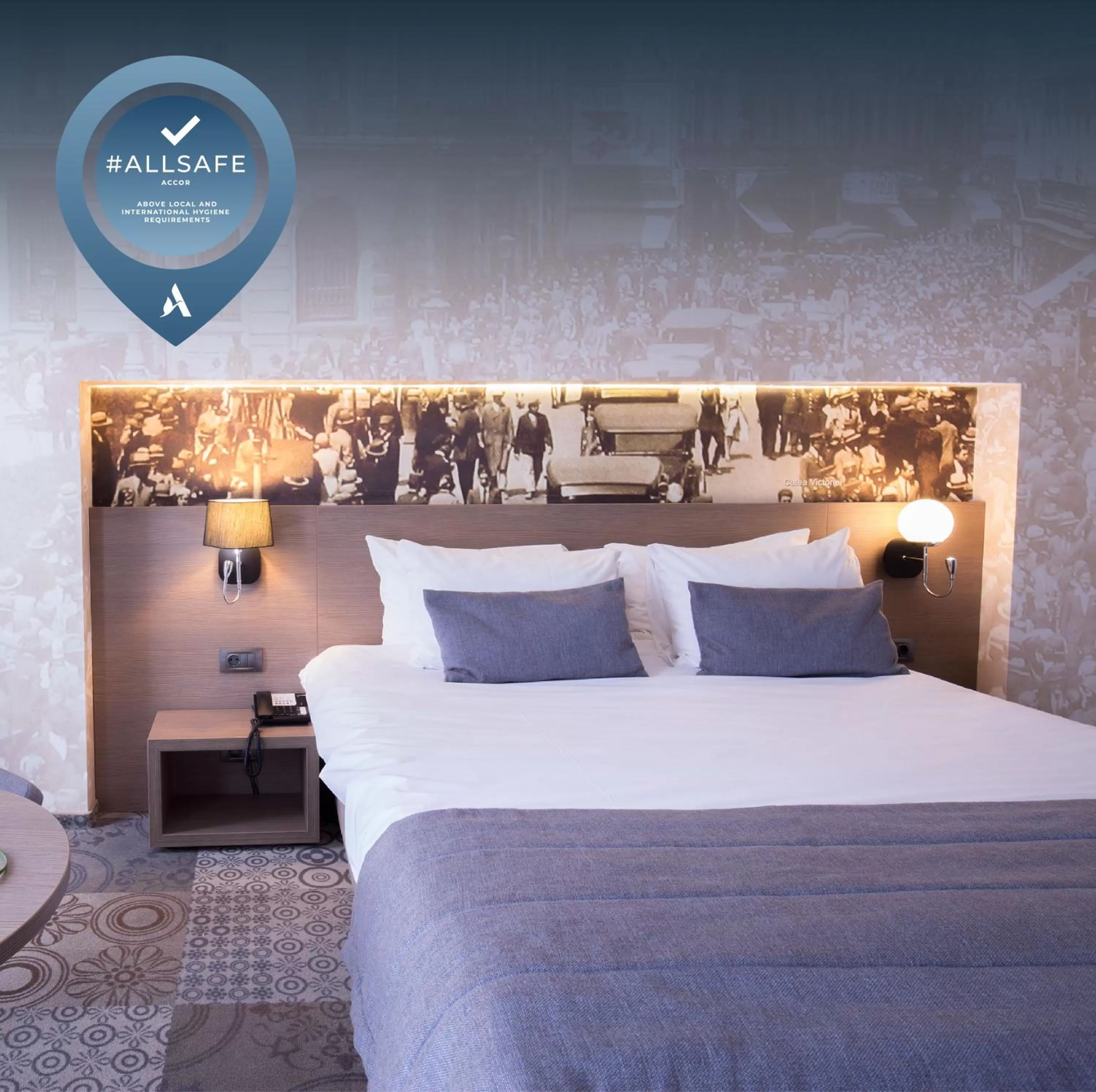 Photo of the whole room, Bed in Mercure Bucharest City Center