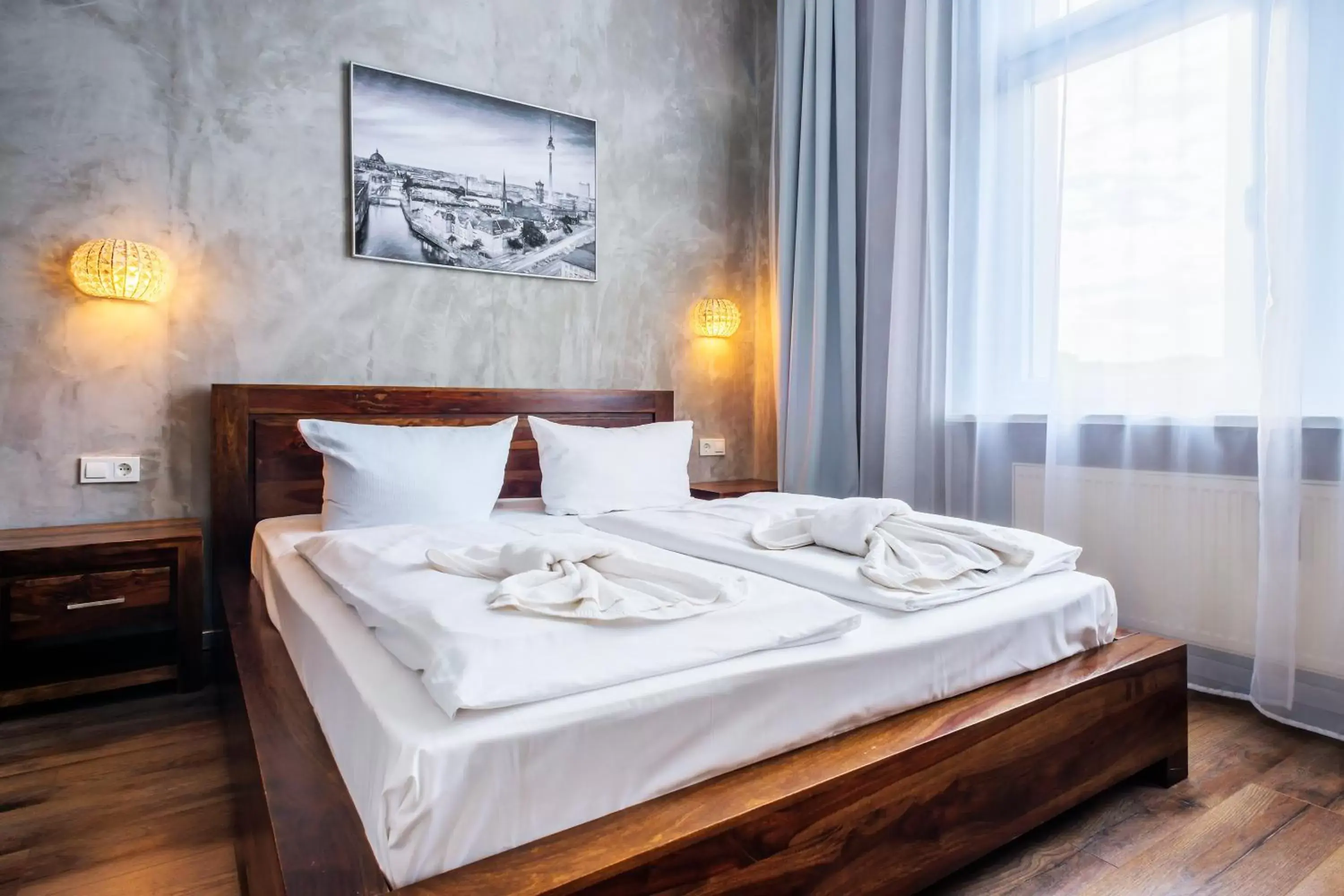 Bed in Hotel BELLEVUE am Kurfürstendamm