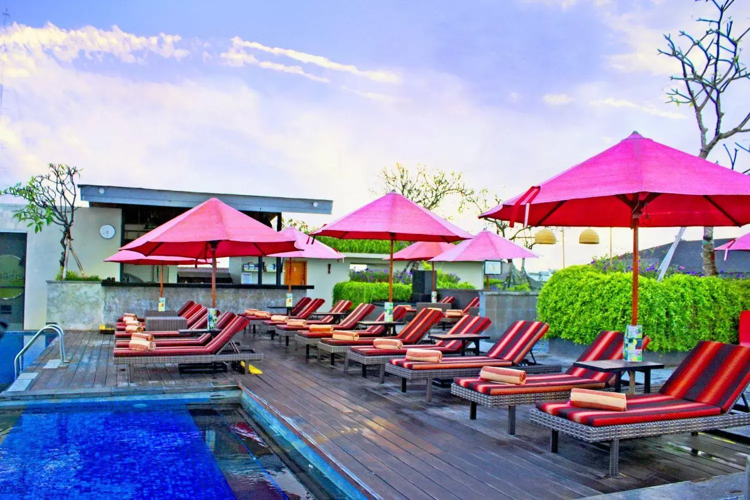 Swimming Pool in Swiss-Belinn Legian