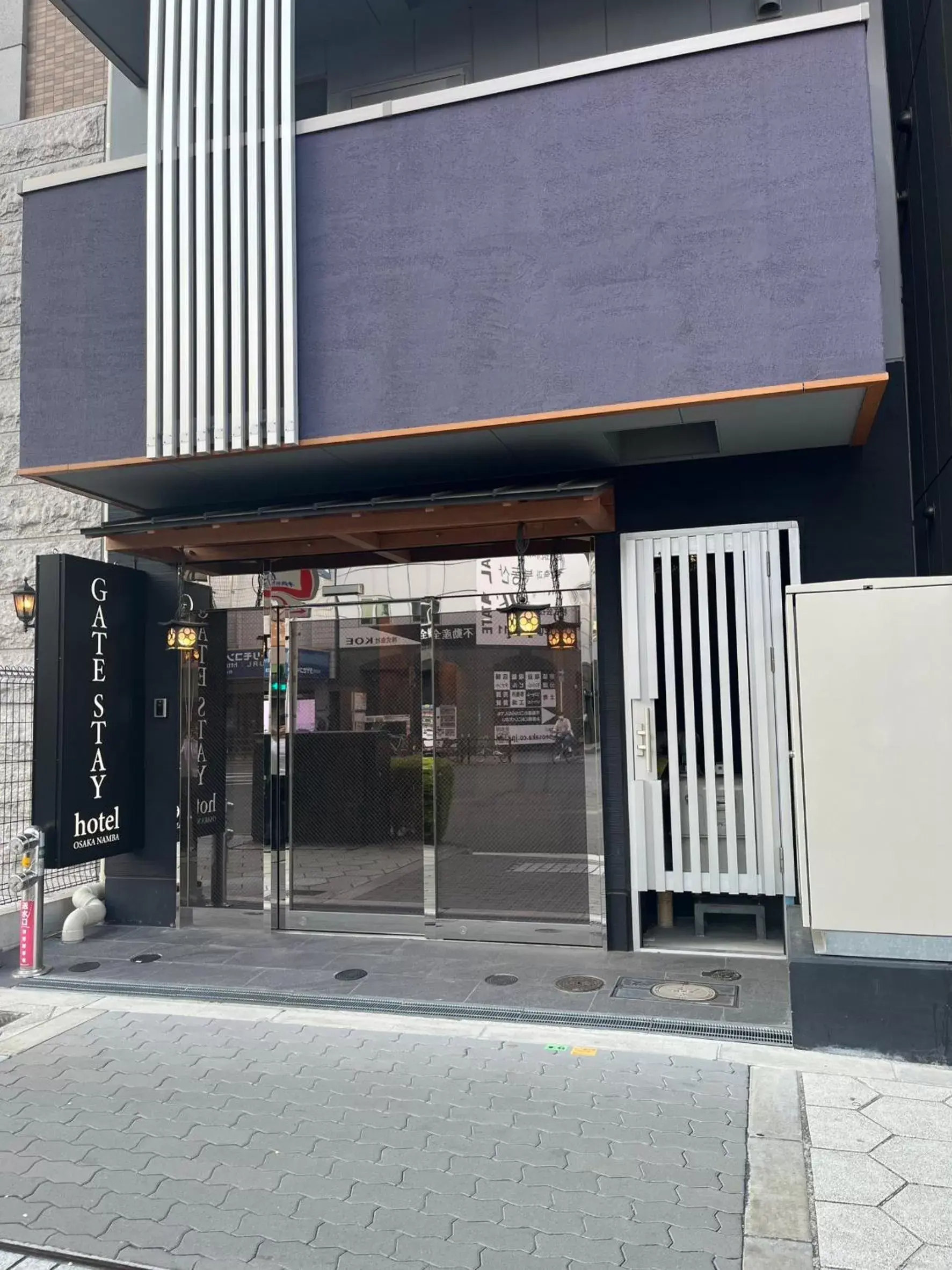 Facade/entrance in GATE STAY hotel Osaka Namba