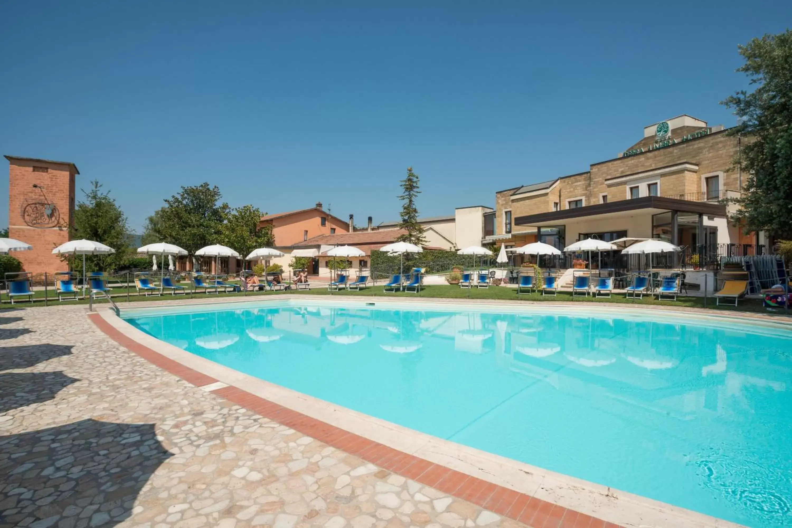 Spring, Swimming Pool in Terra Umbra Hotel