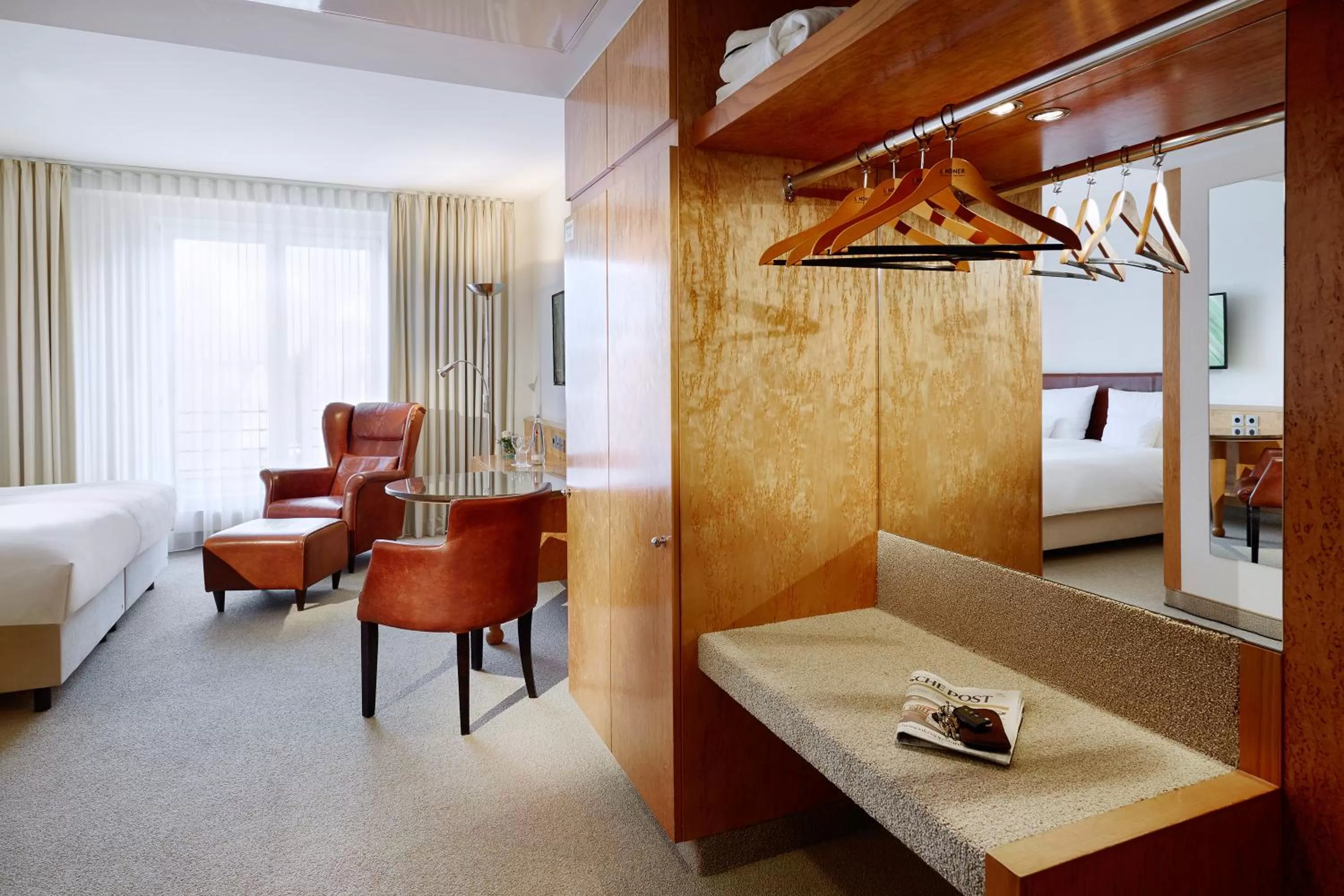 Photo of the whole room, Bed in Lindner Hotel Dusseldorf Airport, part of JdV by Hyatt