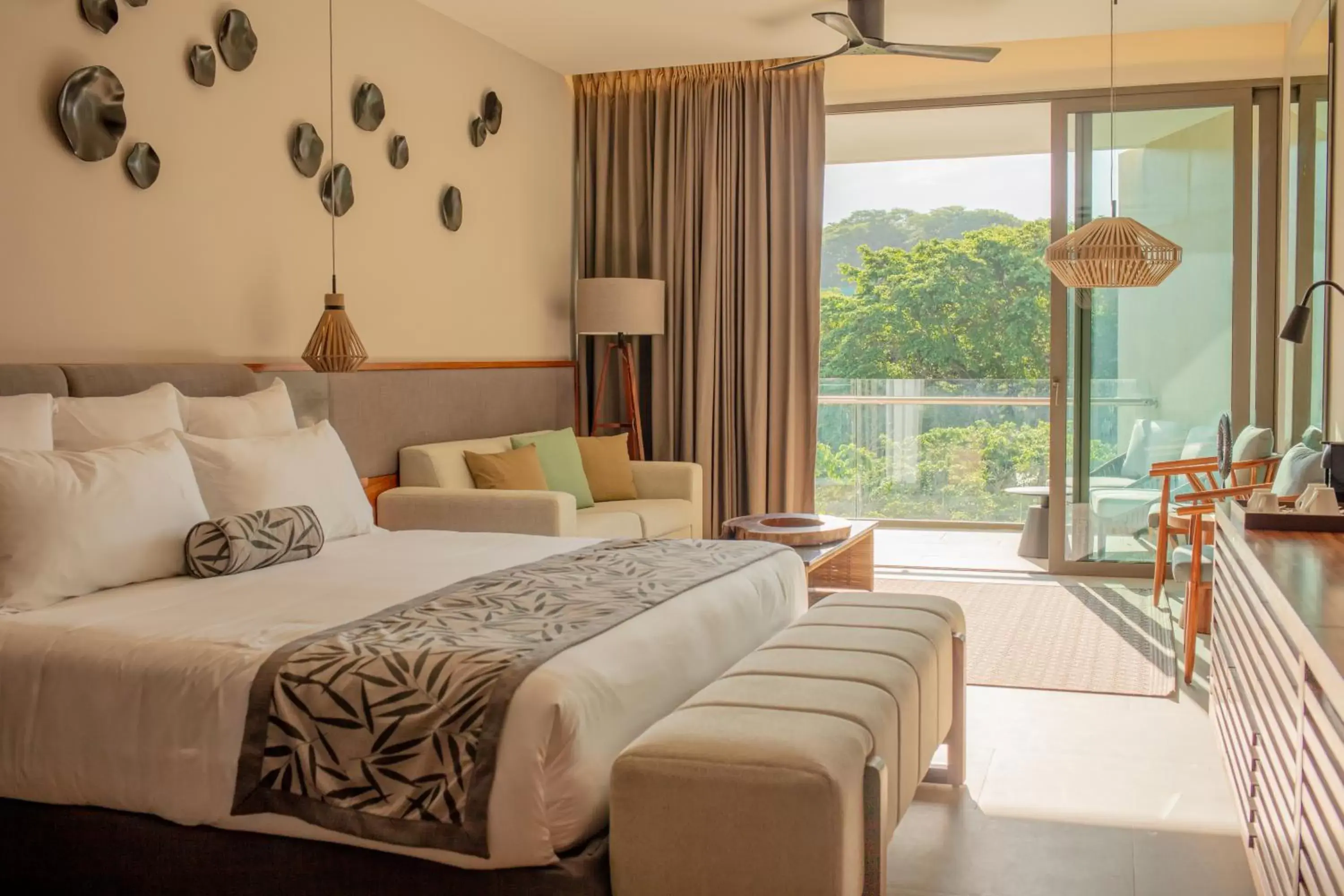 Bedroom, Bed in Secrets Bahia Mita Surf and Spa - All Inclusive - Adults Only