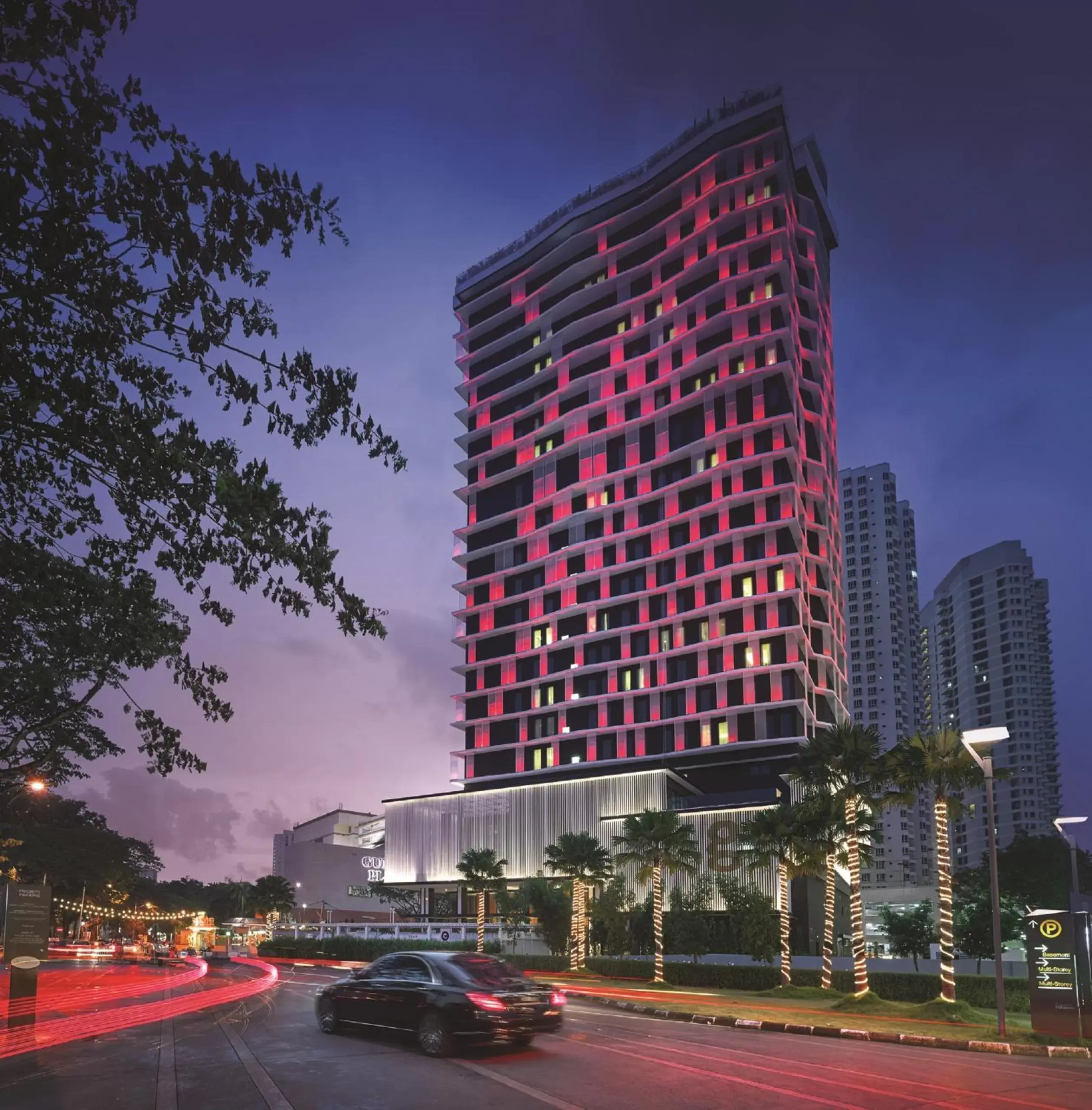 Facade/entrance, Property Building in G Hotel Kelawai