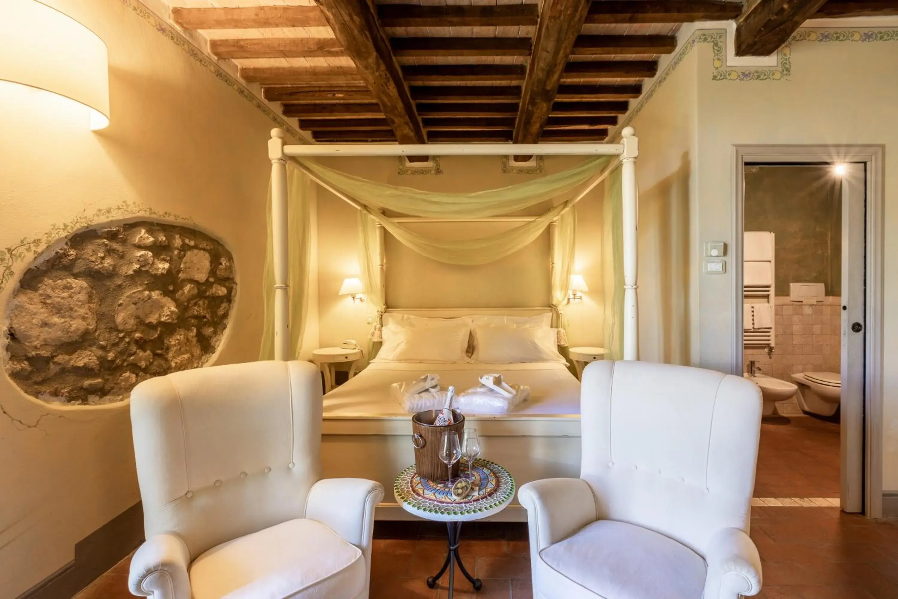 Bedroom, Seating Area in La Melosa Resort & Spa