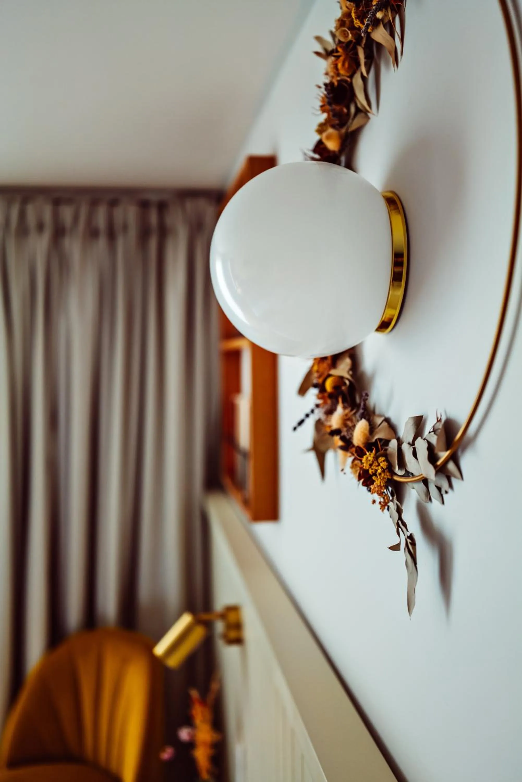 Decorative detail in Hôtel Maison Lacassagne Lyon