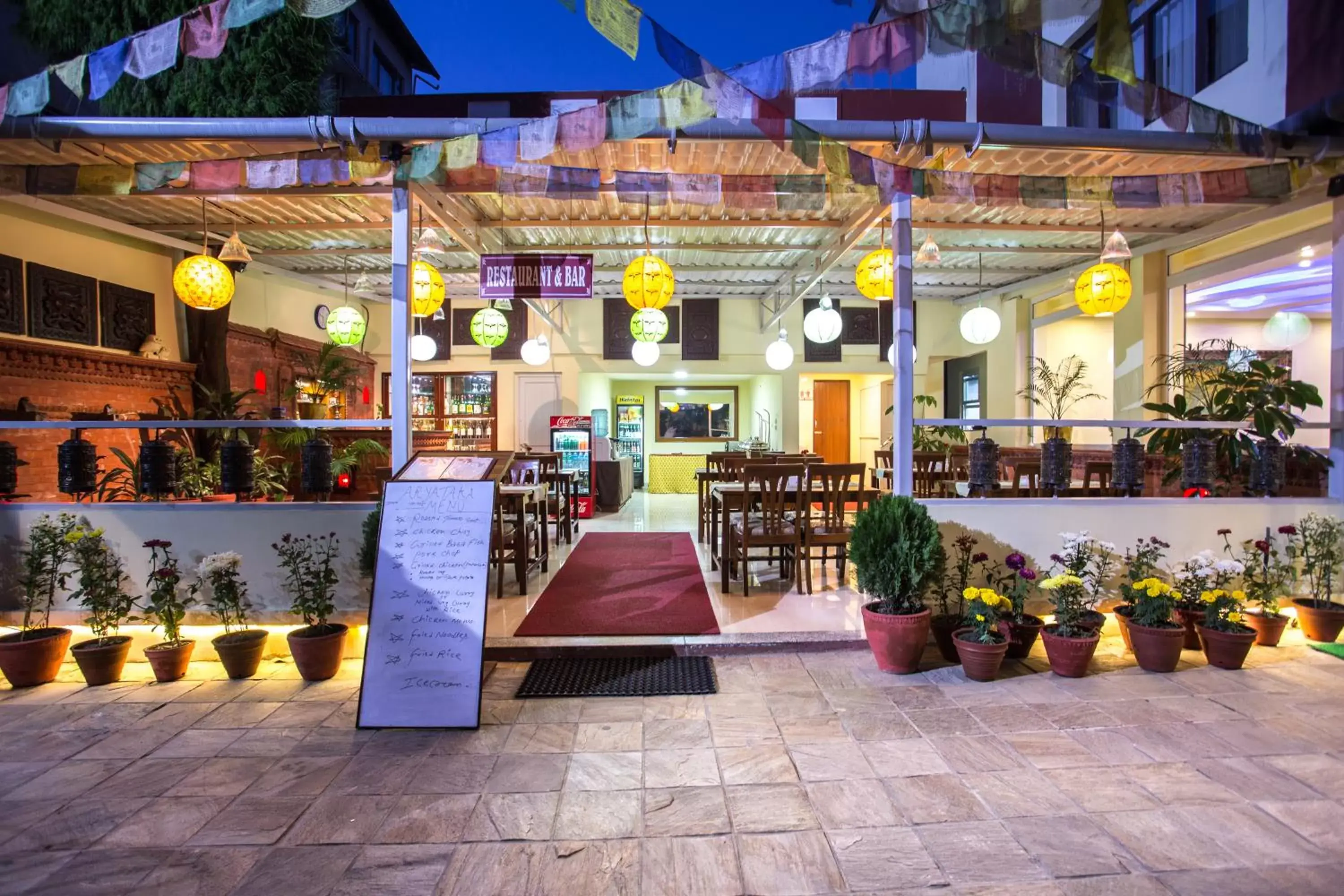 Dining area, Restaurant/Places to Eat in Aryatara Kathmandu Hotel