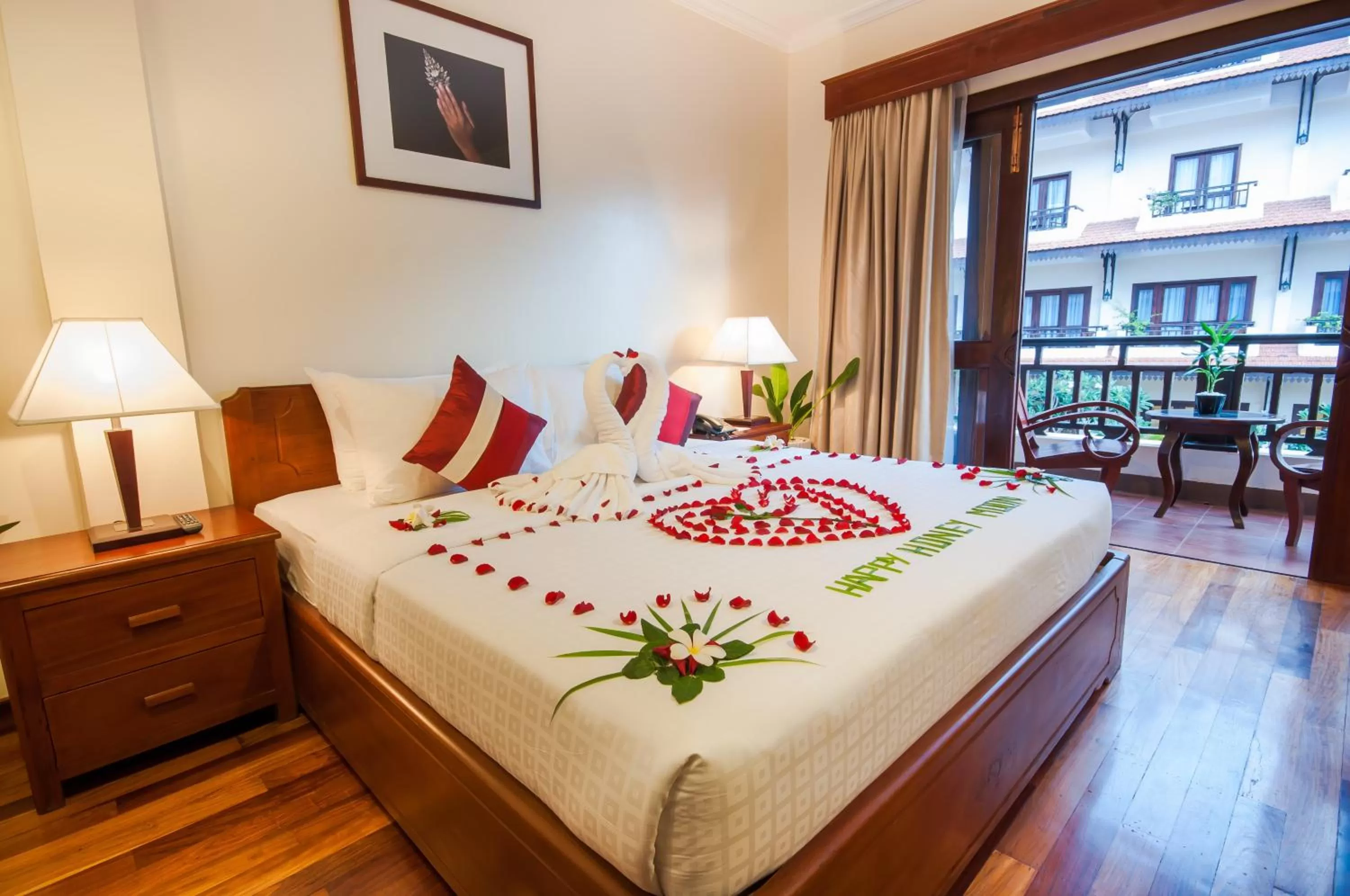 Bedroom, Bed in Saem Siemreap Hotel