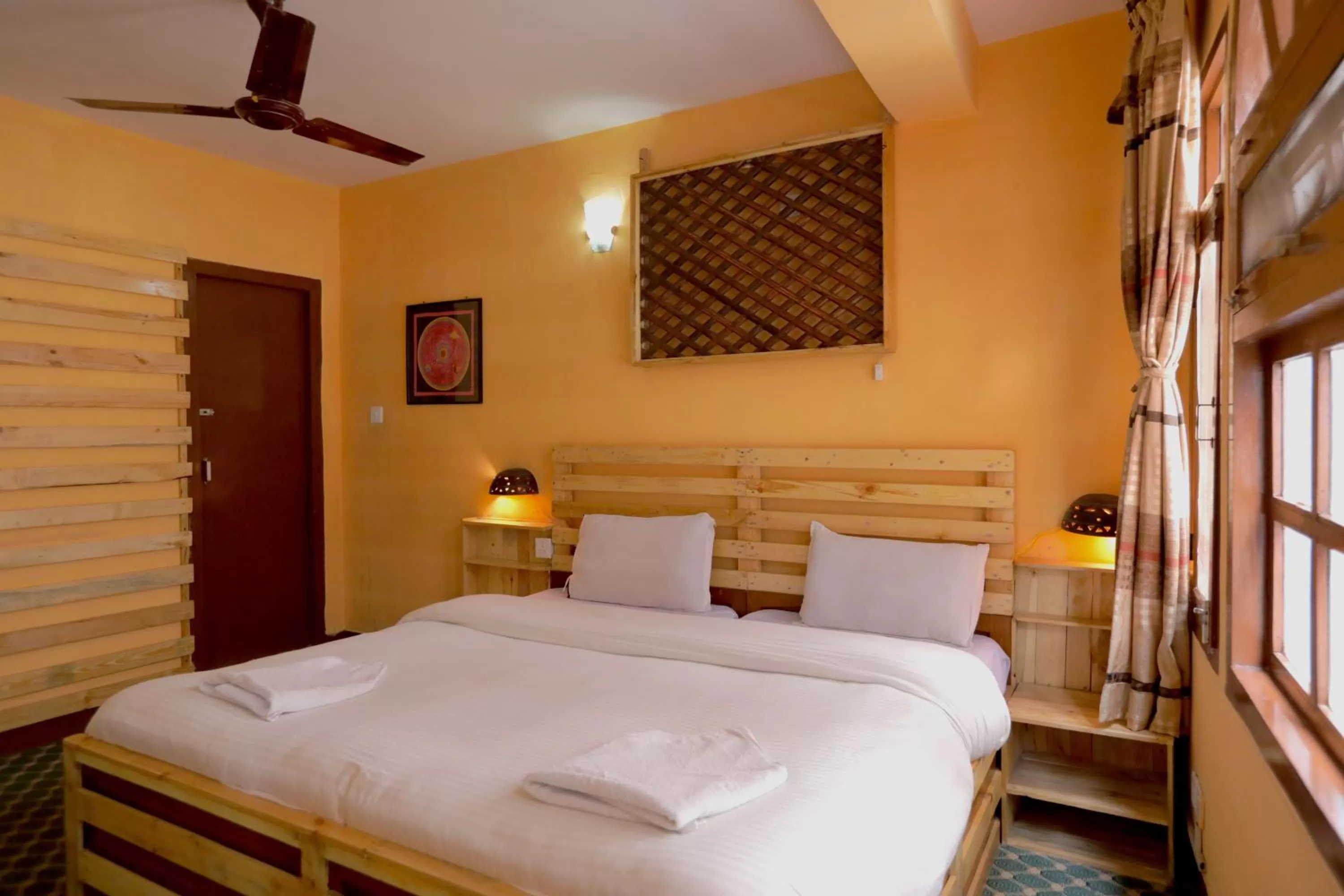 Bedroom, Bed in Hotel Pomelo House