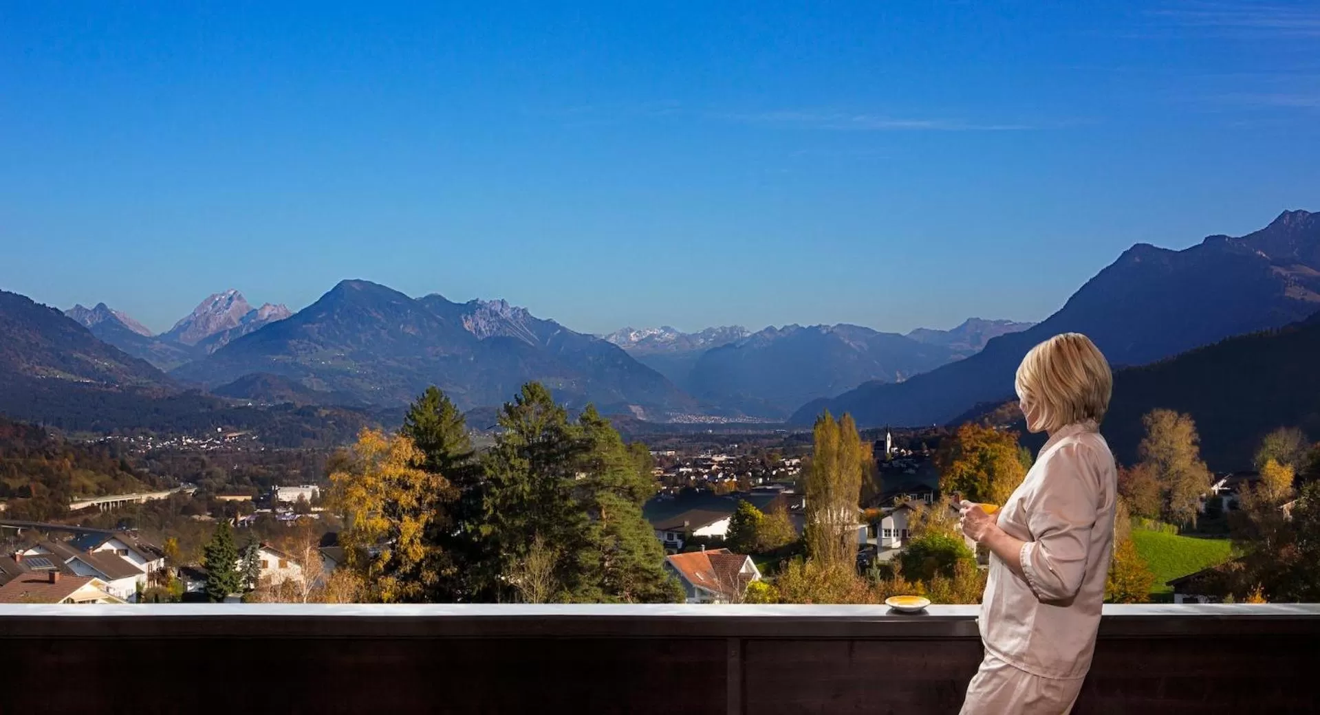 Mountain view in Landhaus Maria Grün B&B
