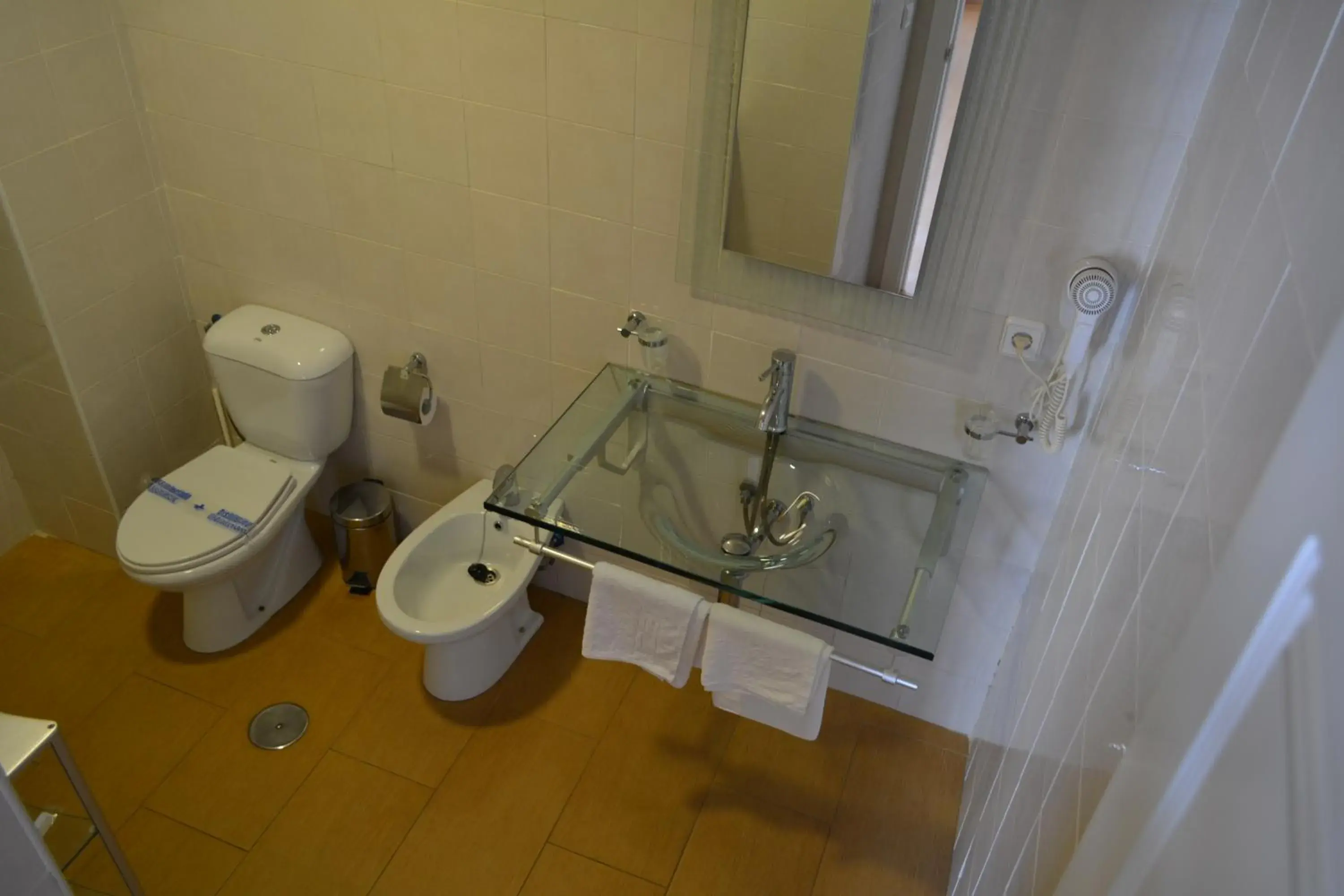 Decorative detail, Bathroom in Hotel Castillo