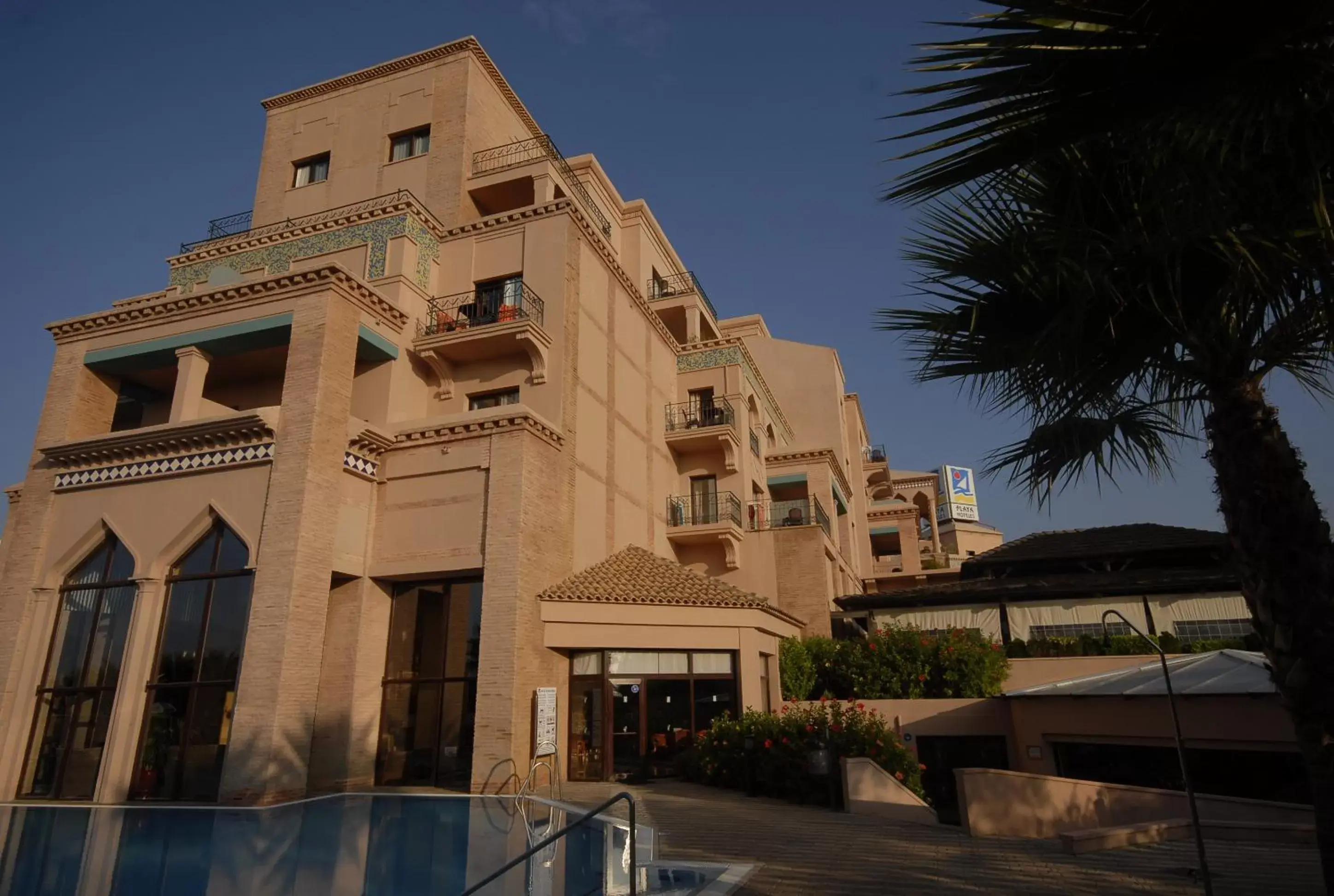 Facade/entrance, Property Building in Playacanela Hotel