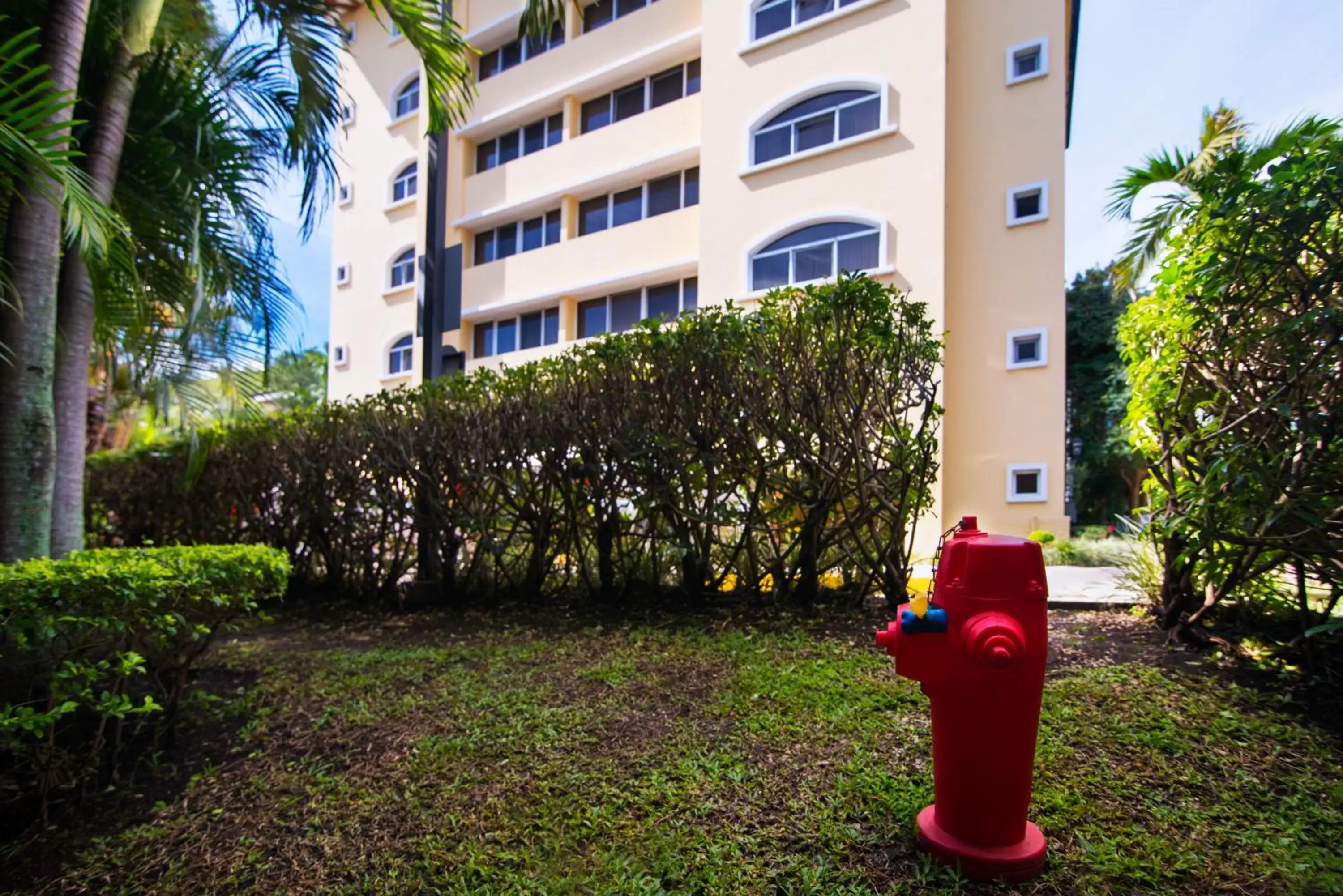 Garden, Property Building in Apartotel & Suites Villas del Rio
