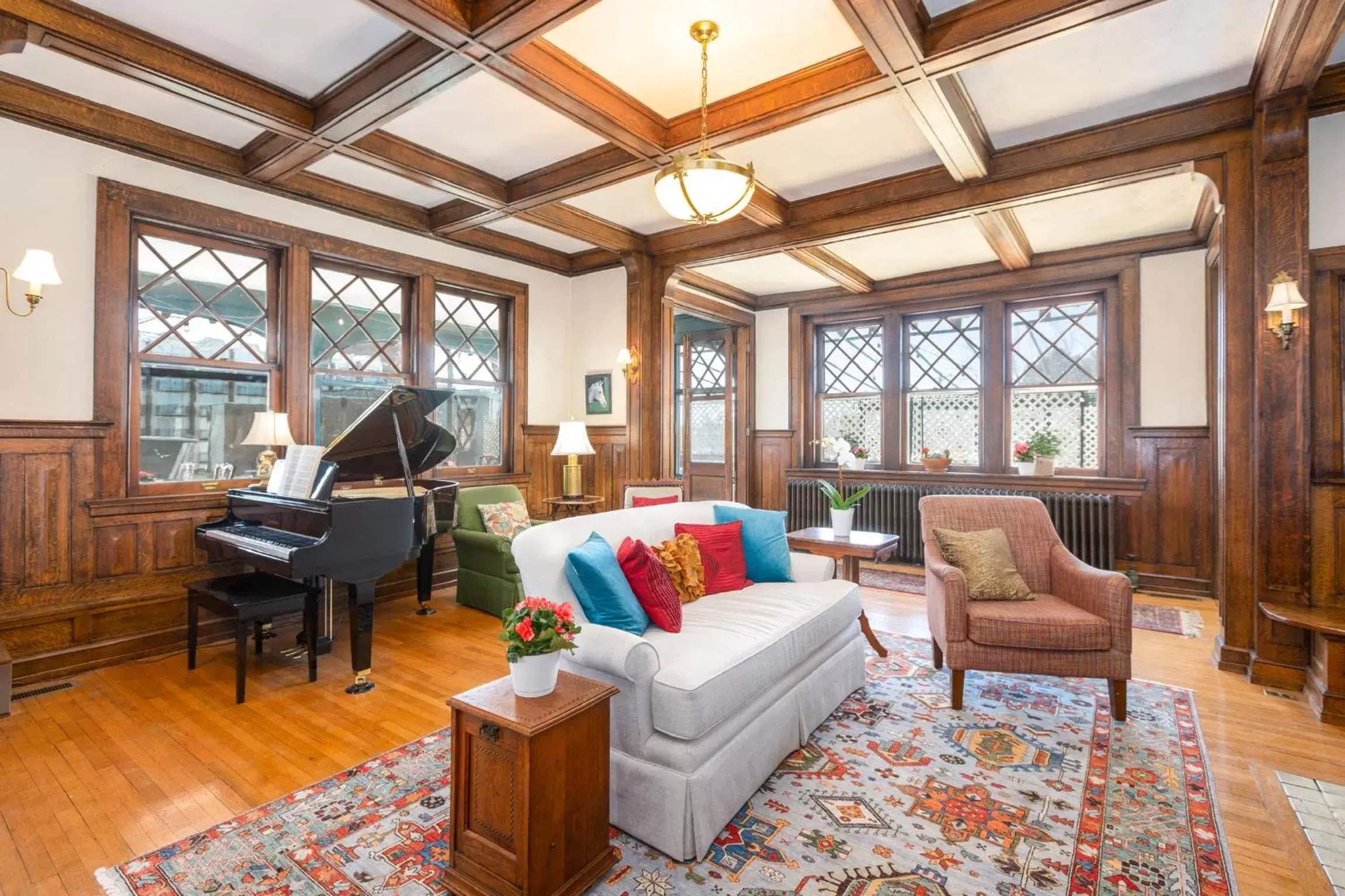 Living room in The Shaffner Inn Living room in The Shaffner Inn