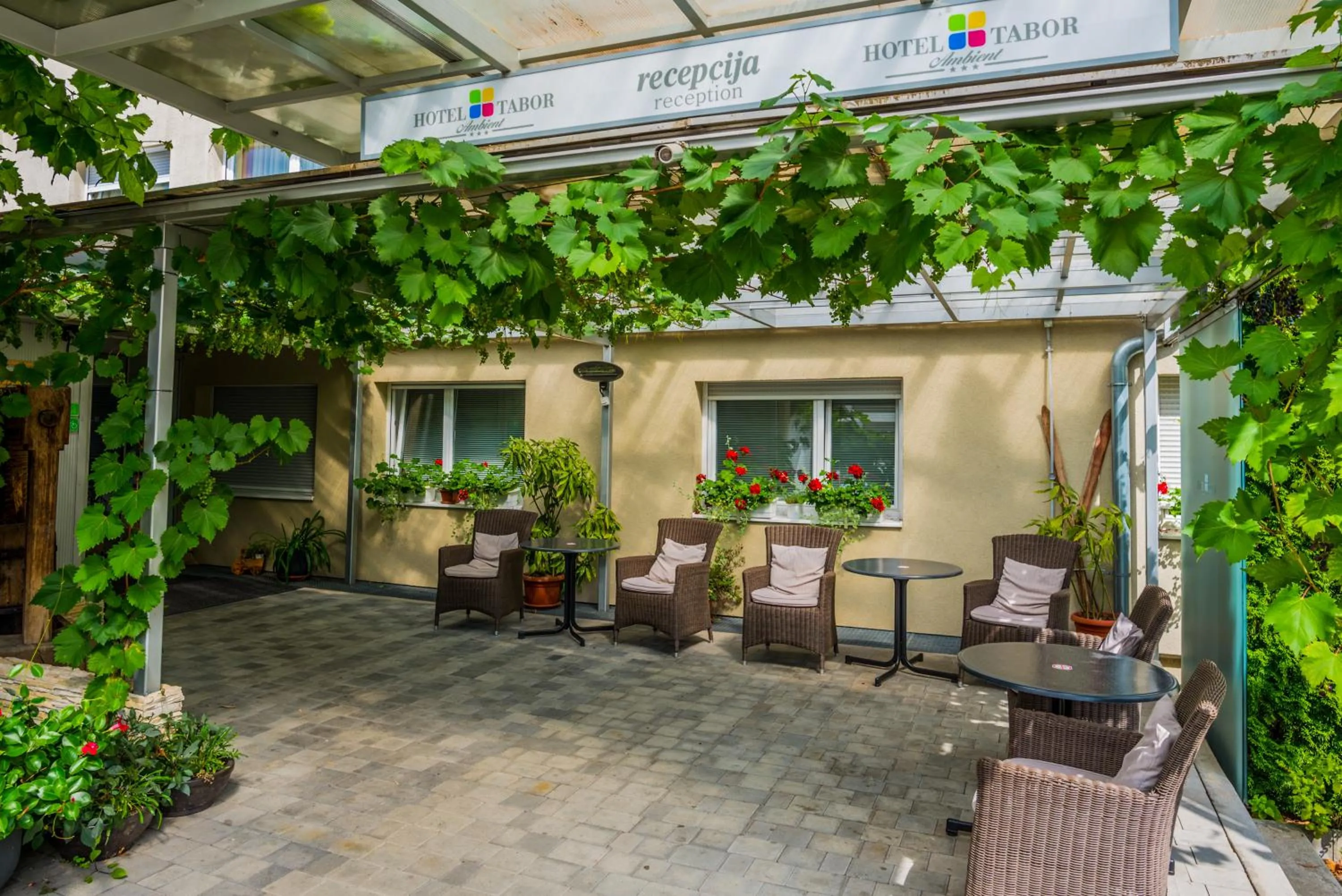 Balcony/Terrace in Hotel Tabor Maribor