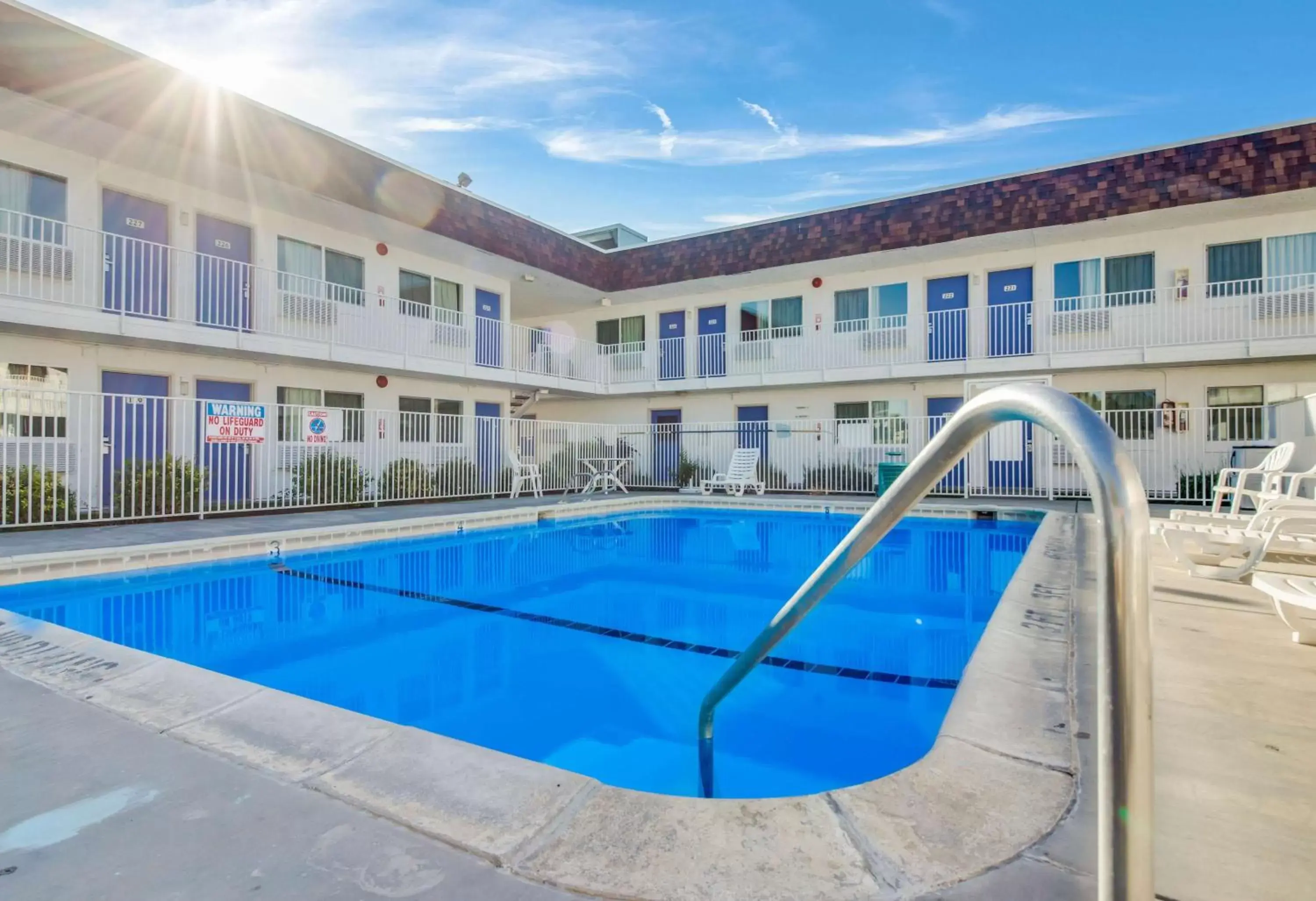 On site, Swimming Pool in Motel 6-Moses Lake, WA