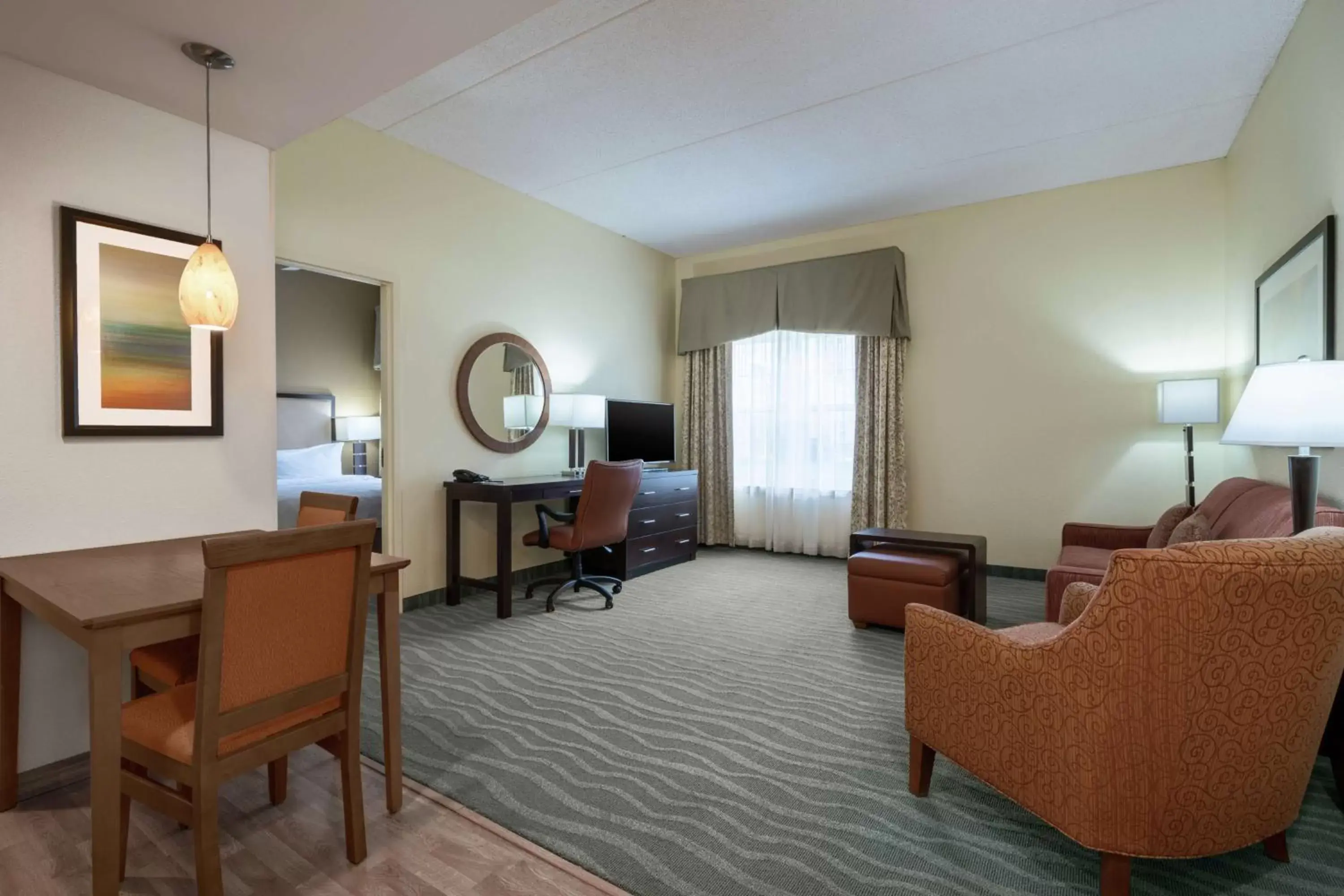 Bedroom, Seating Area in Homewood Suites by Hilton Philadelphia-Valley Forge