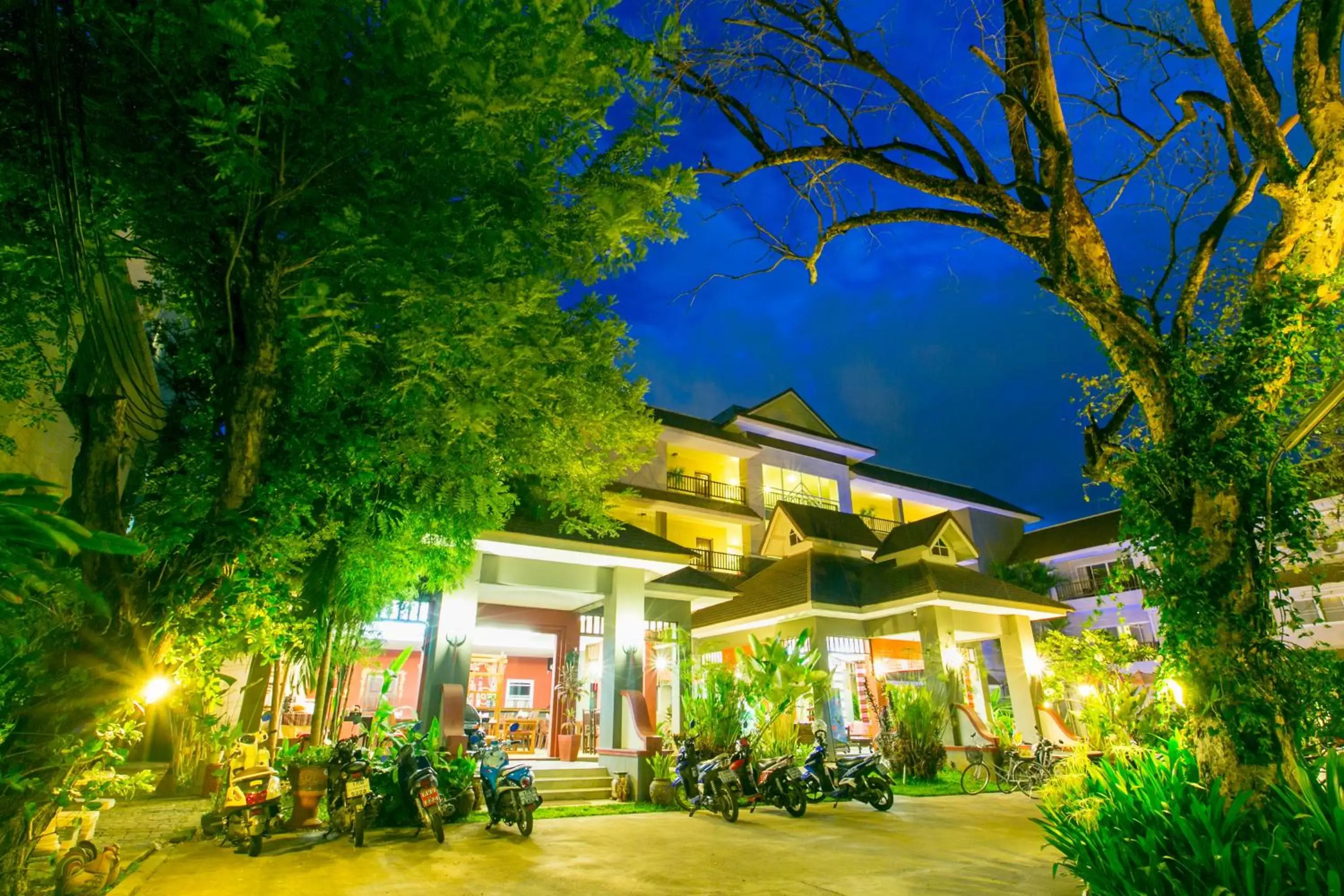 Area and facilities, Garden in The Opium Chiang Mai