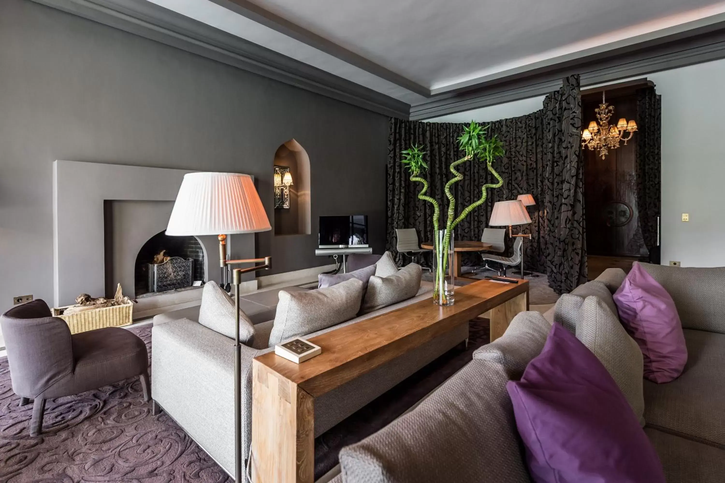 Living room, Seating Area in Palais Namaskar