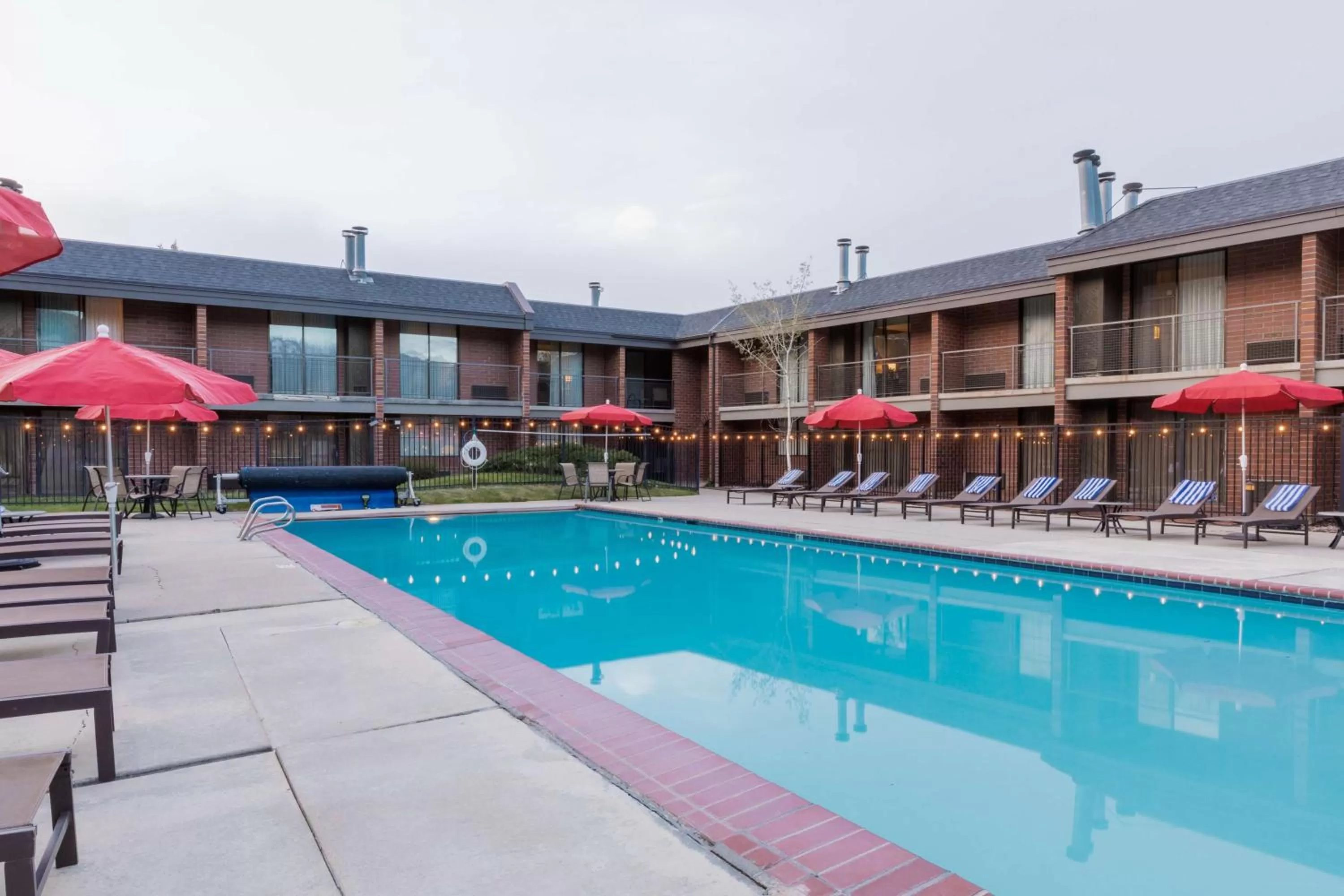 Pool view in DoubleTree by Hilton Hotel Park City - The Yarrow