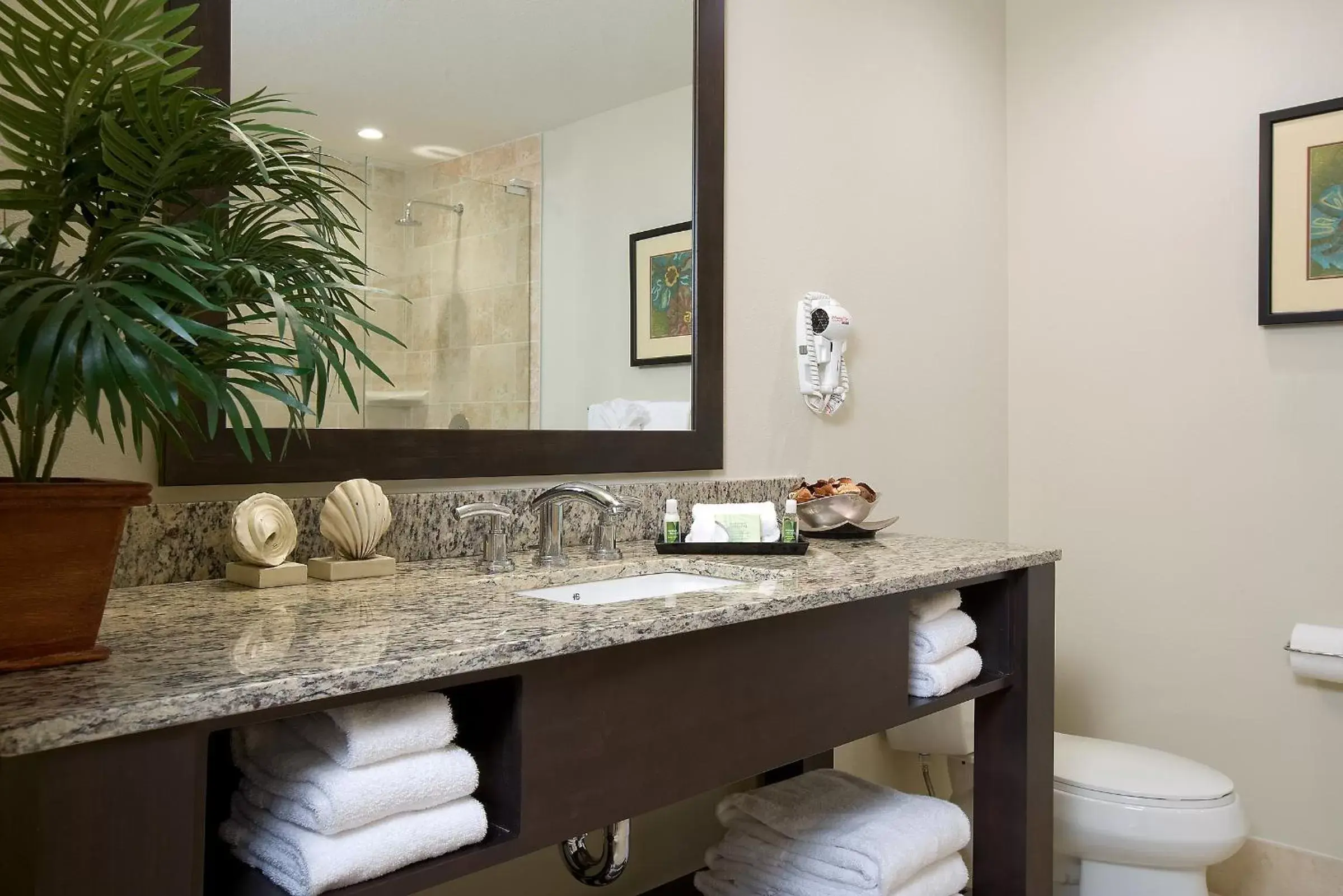 Bathroom in South Beach Biloxi Hotel & Suites