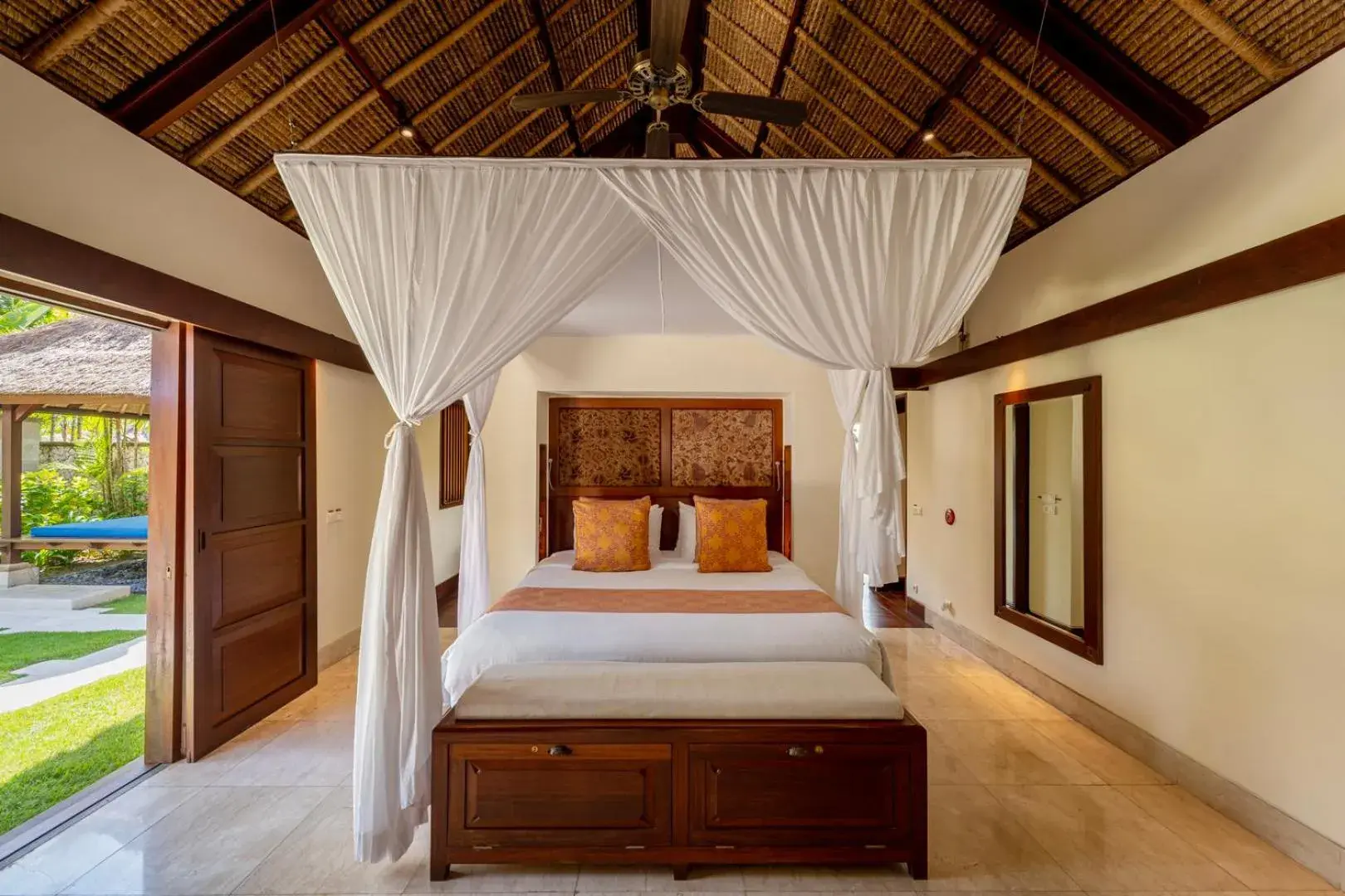 Bedroom, Bed in Jimbaran Puri, A Belmond Hotel, Bali