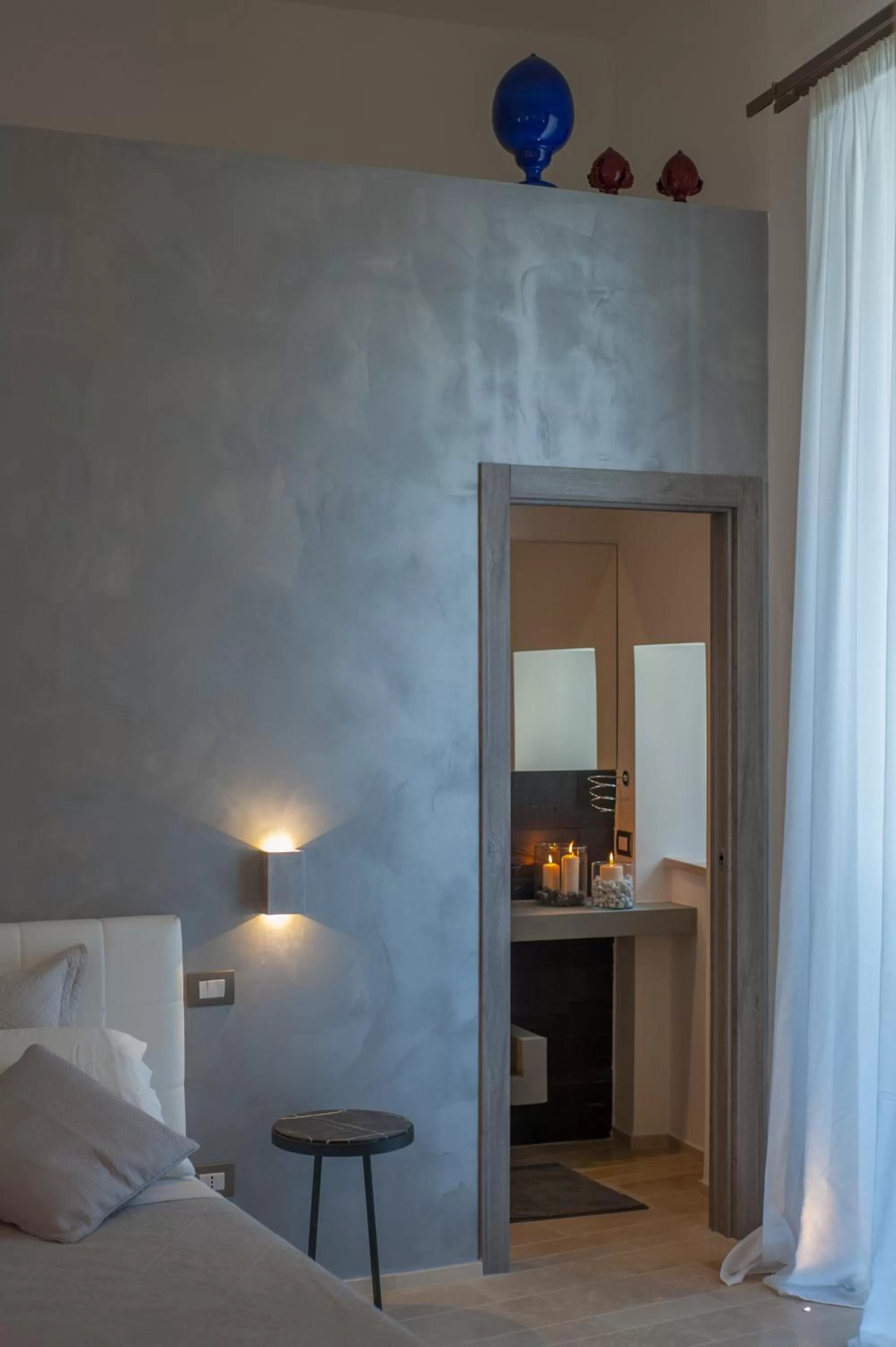 Bed, TV/Entertainment Center in Tabula Maris B&B