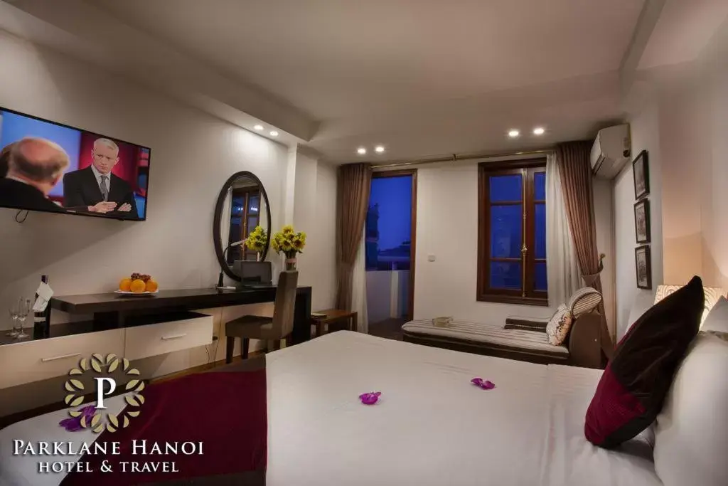 Bedroom in Parklane Central Hanoi Hotel