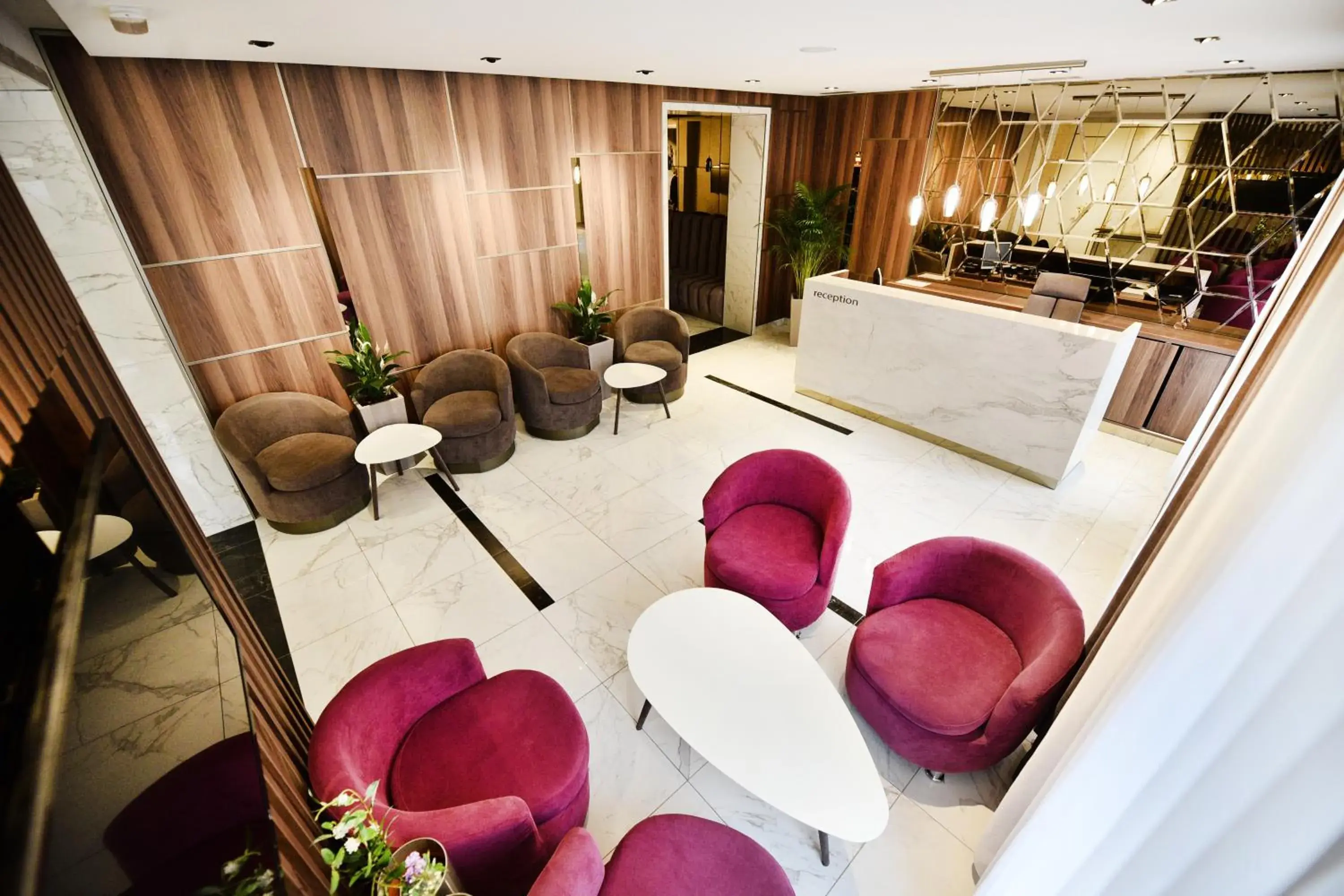 Lobby or reception in Hotel Ideja