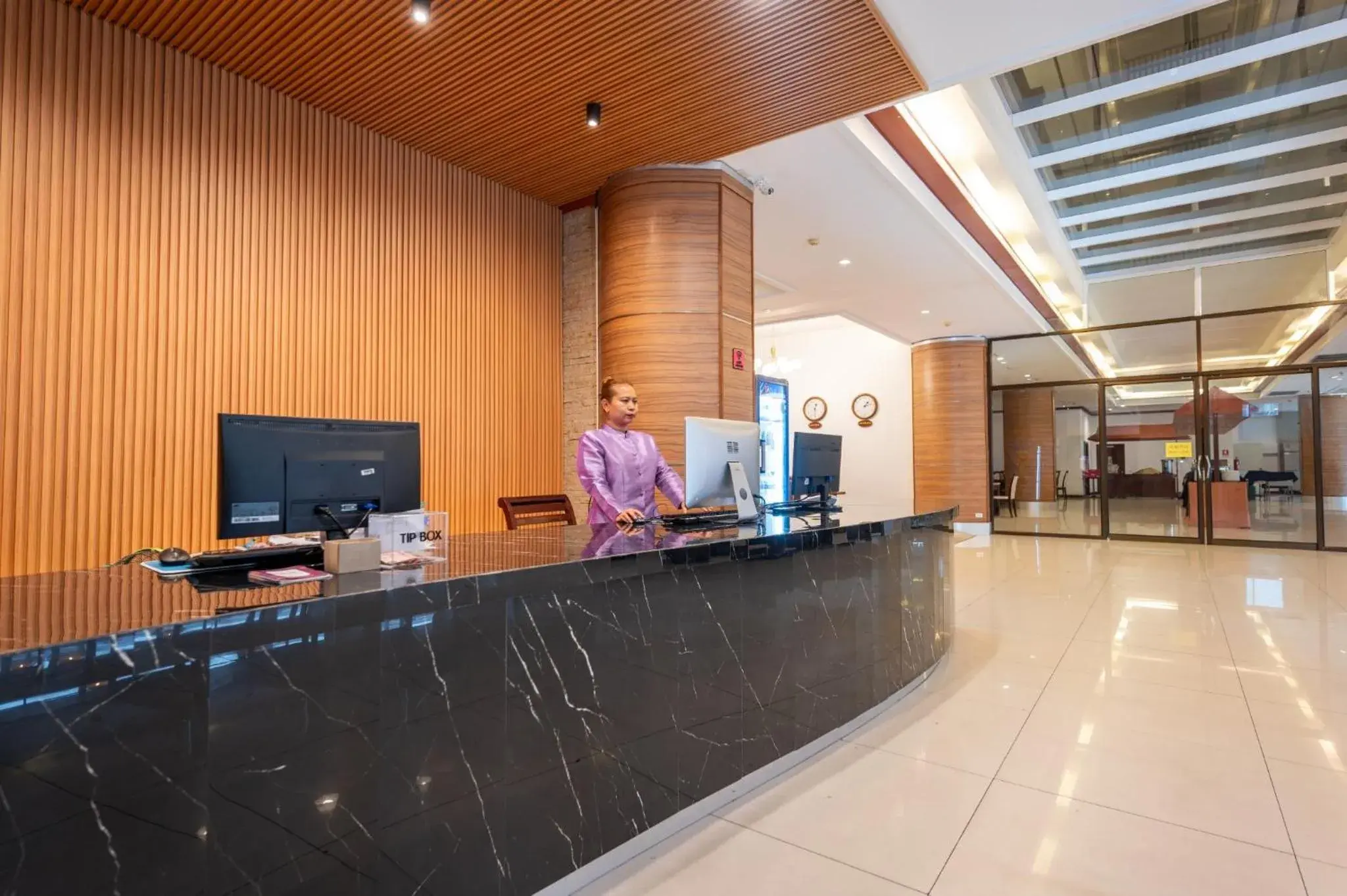 Lobby or reception, Lobby/Reception in The President Hotel at Chokchai 4