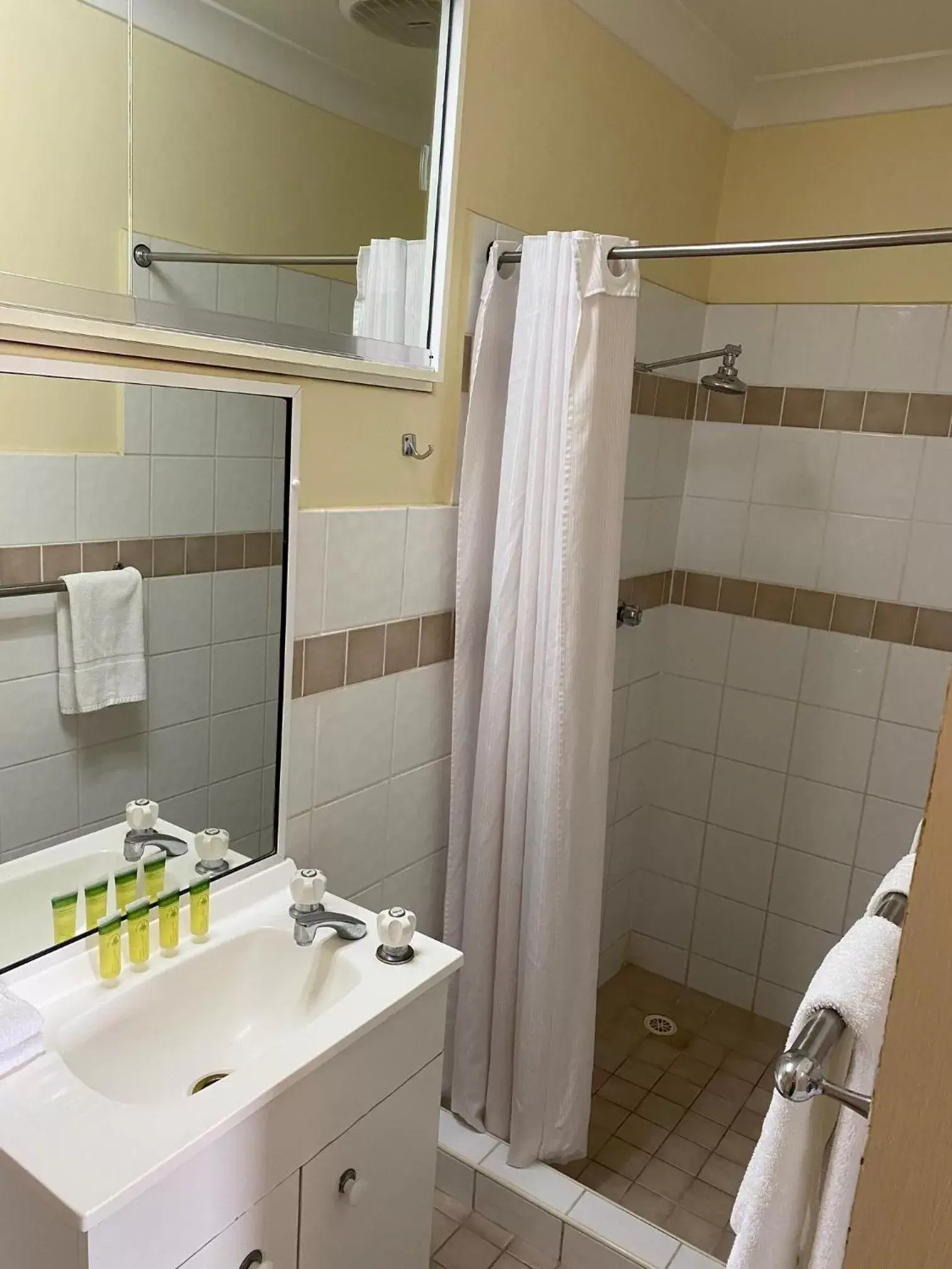 Bathroom in Maitland City Motel