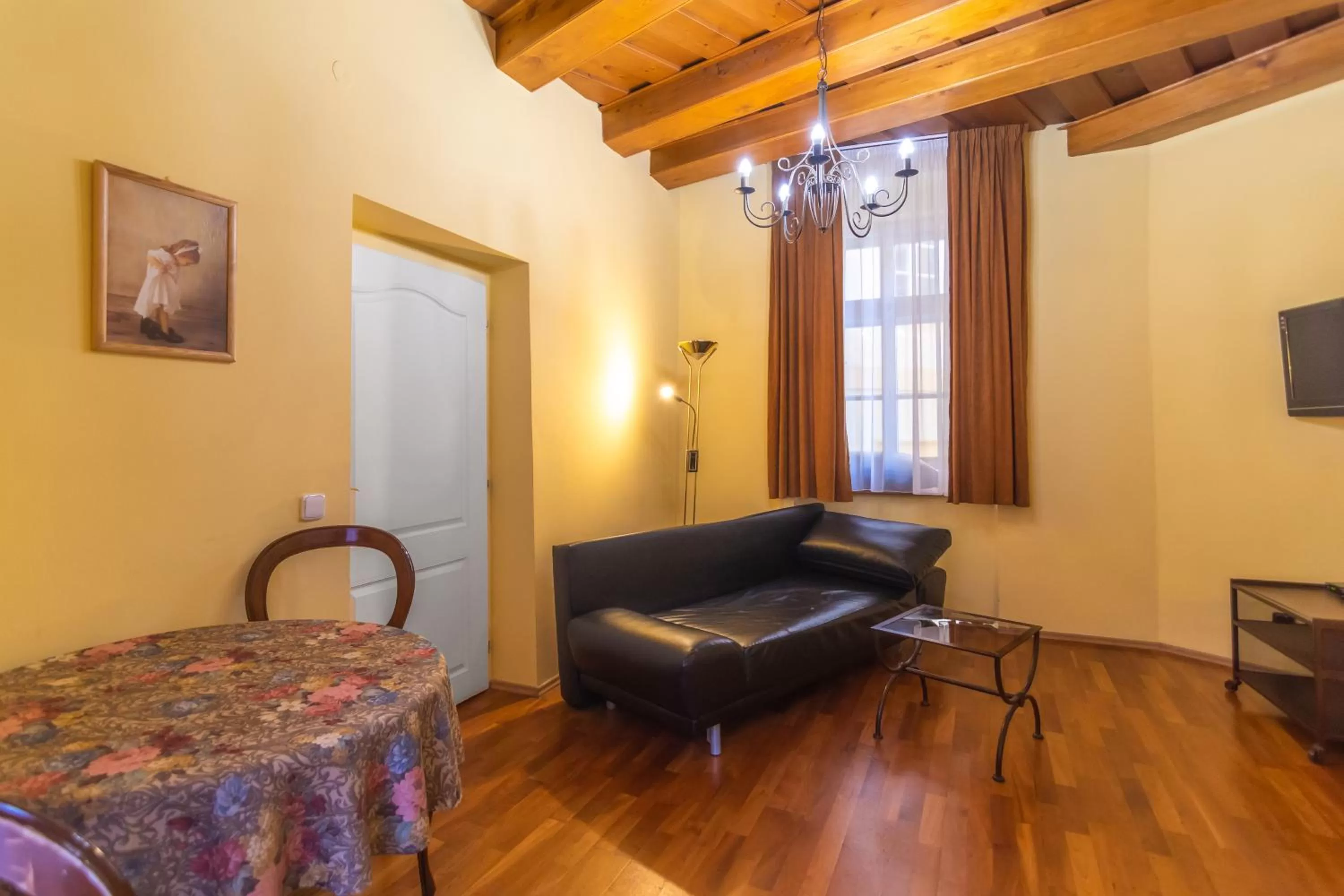 Living room, Bed in Residence Seven Angels