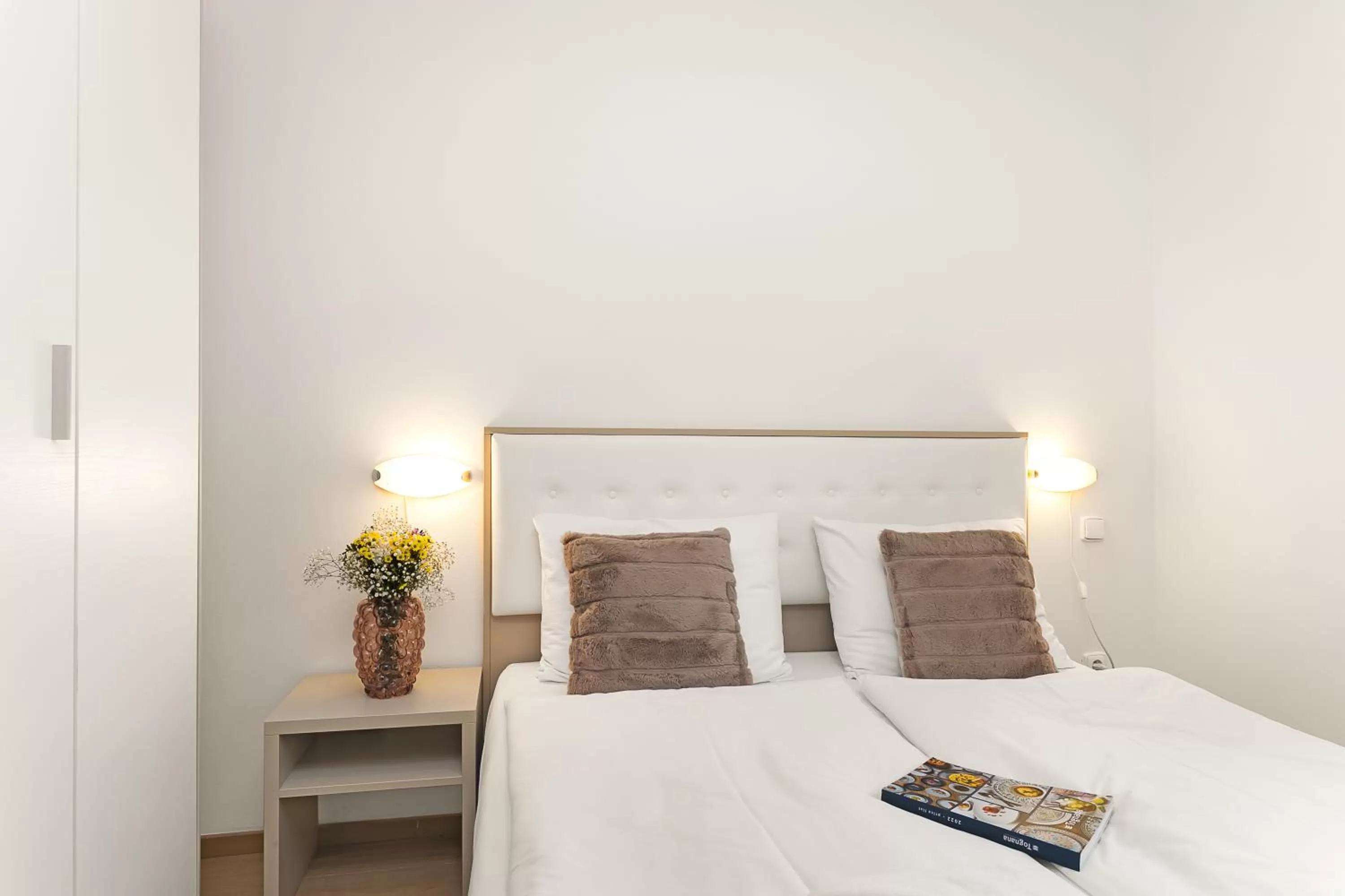 Bed in Prague City Residence