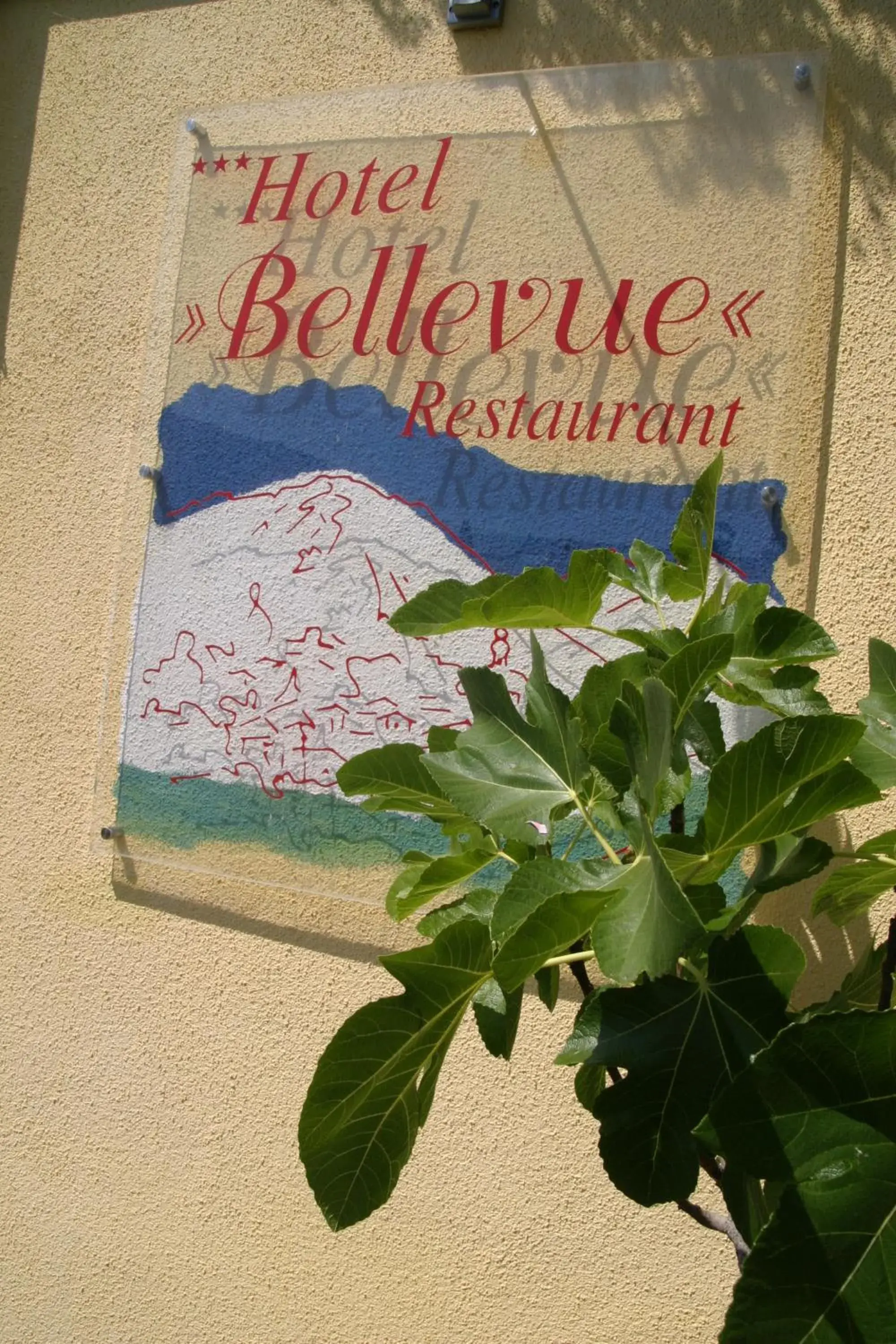 Property building, Property Logo/Sign in Hotel-Restaurant Bellevue