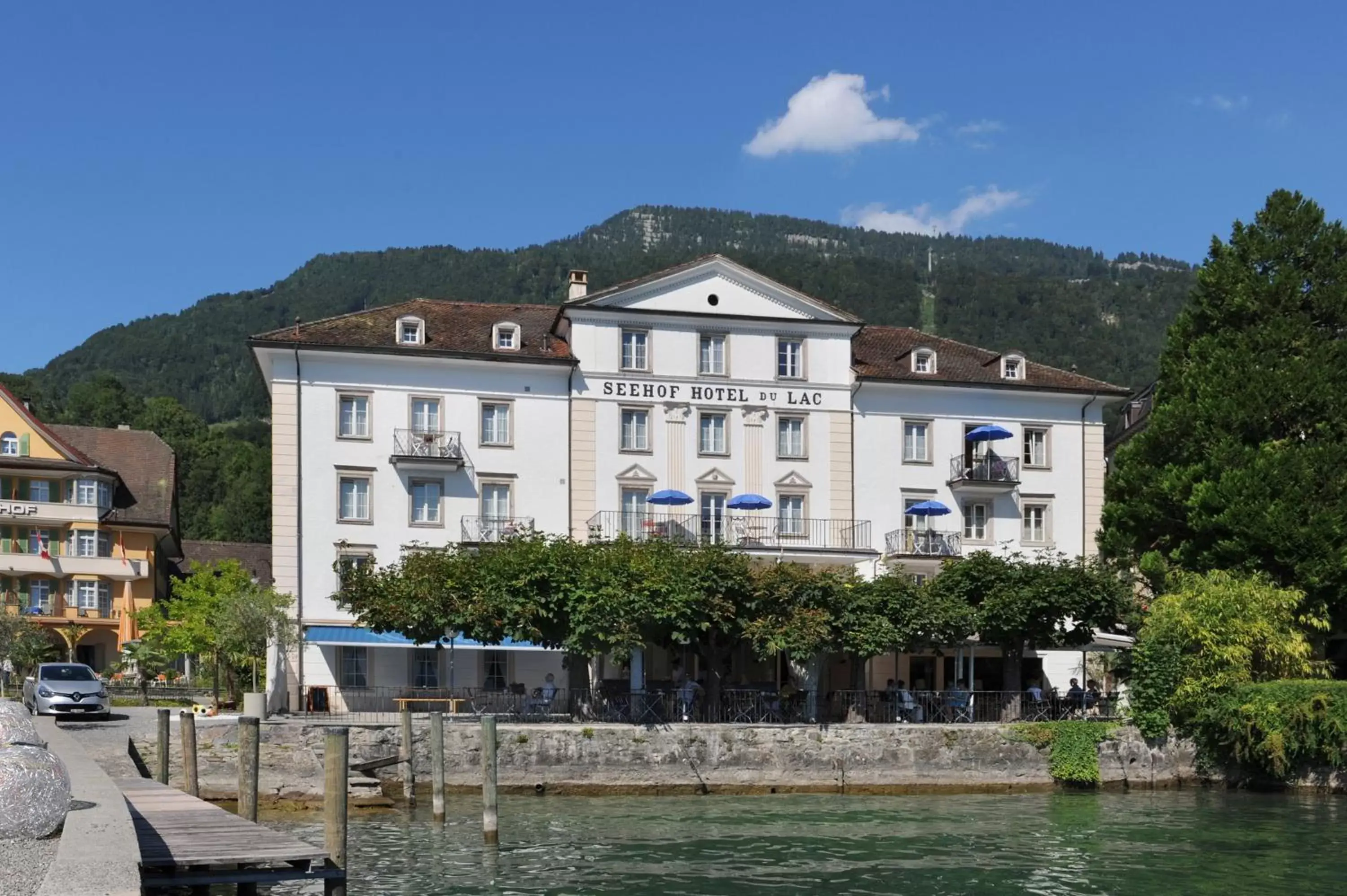 Facade/entrance, Property Building in Seehof Hotel Du Lac