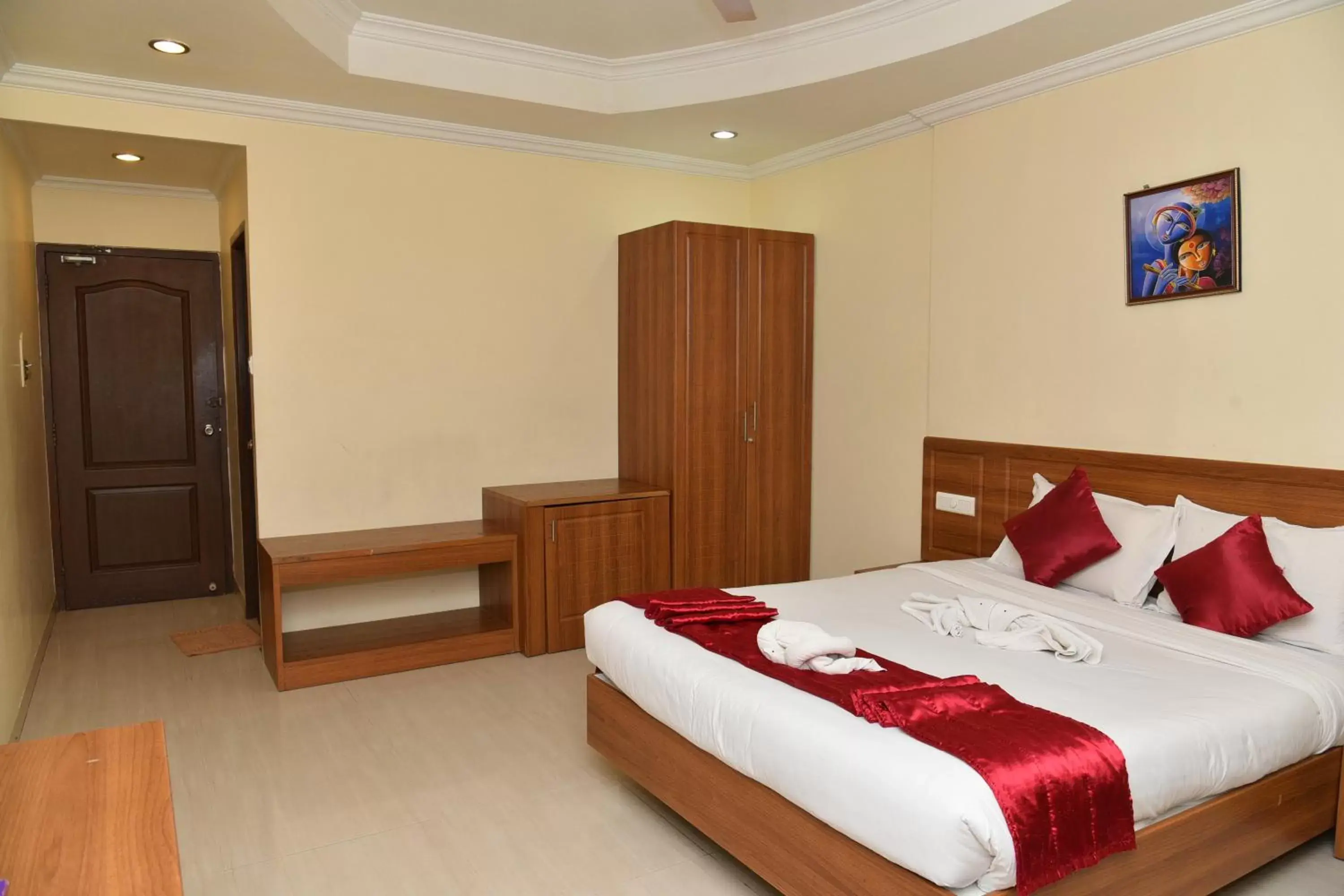 Bed in Hotel Sonas Bed in Hotel Sonas