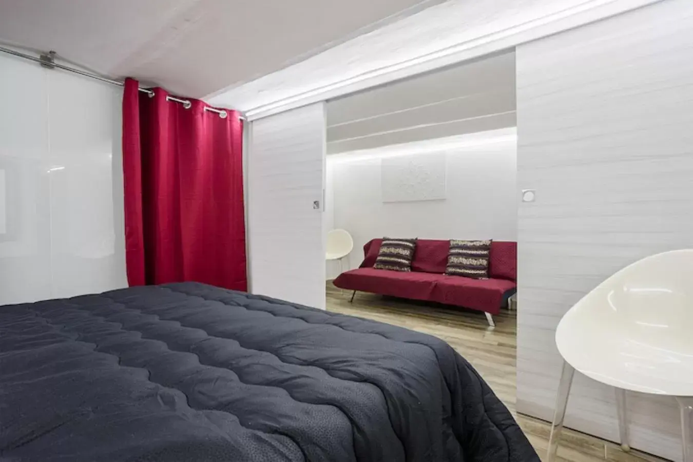 Bedroom, Bed in Calypso Il Binario Elegance