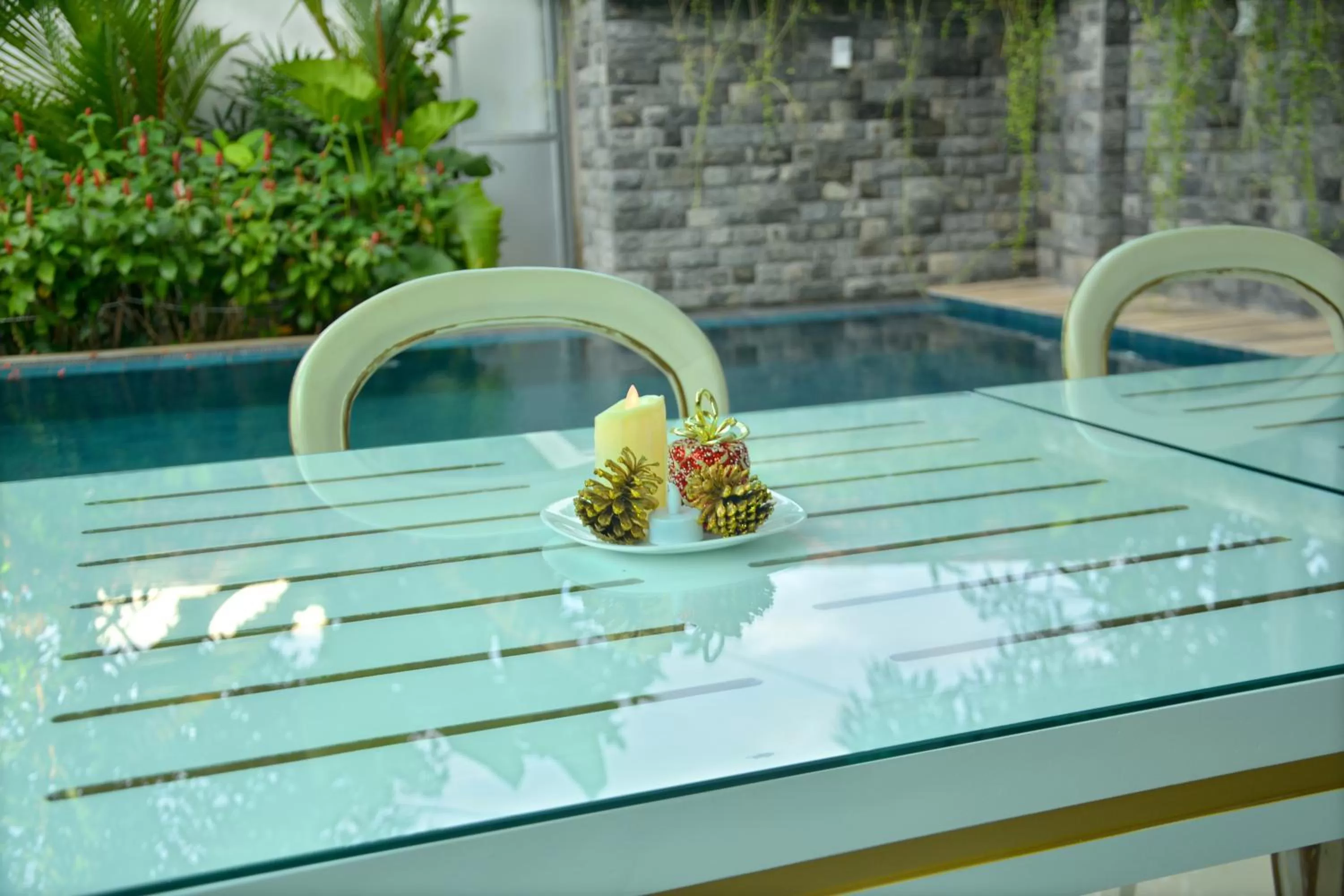 Patio in Negombo New Queen's Palace