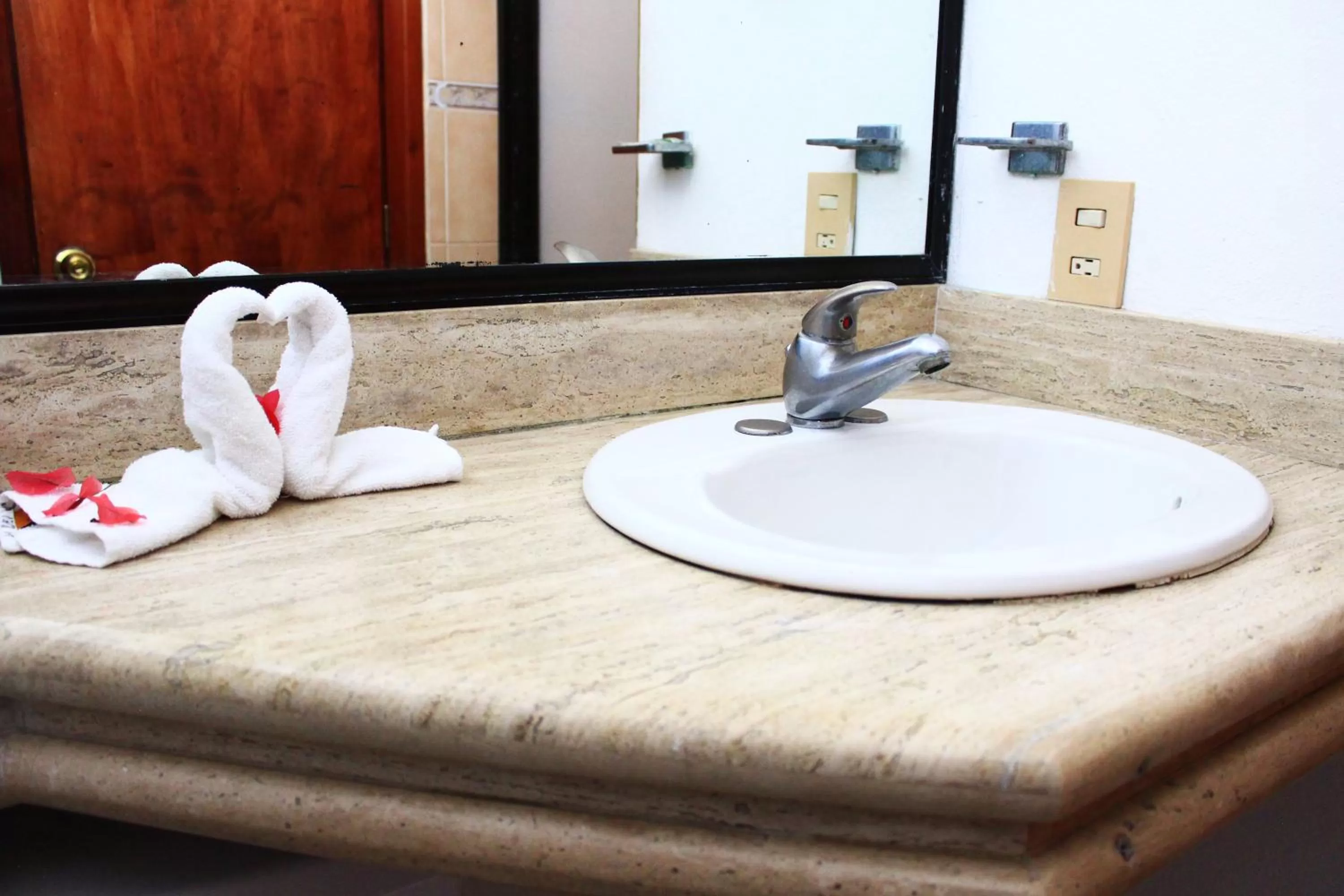 Bathroom in "5TH AVENUE" Beach Balance, "1 block to the beach" "by BFH"