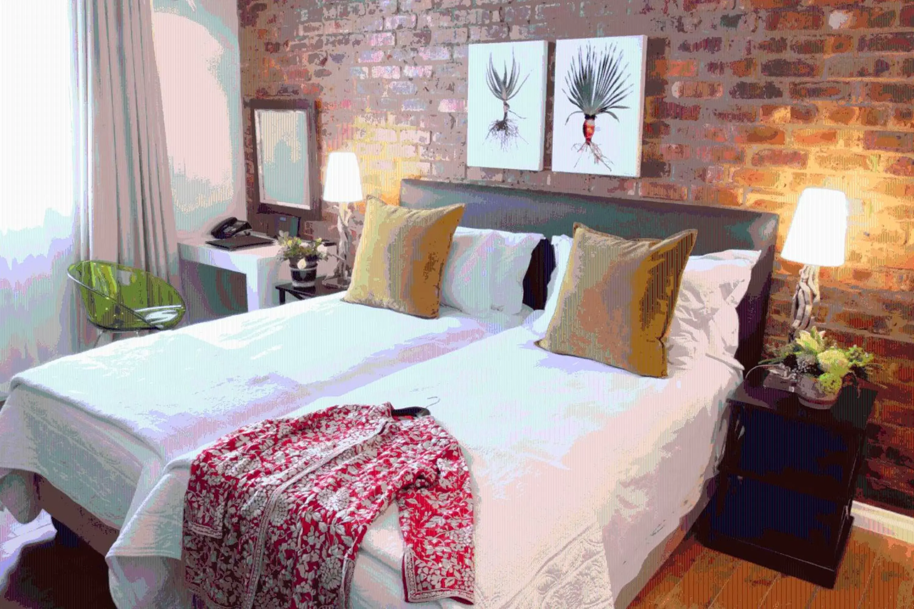 Bedroom, Bed in Turbine Hotel & Spa Bedroom, Bed in Turbine Hotel & Spa