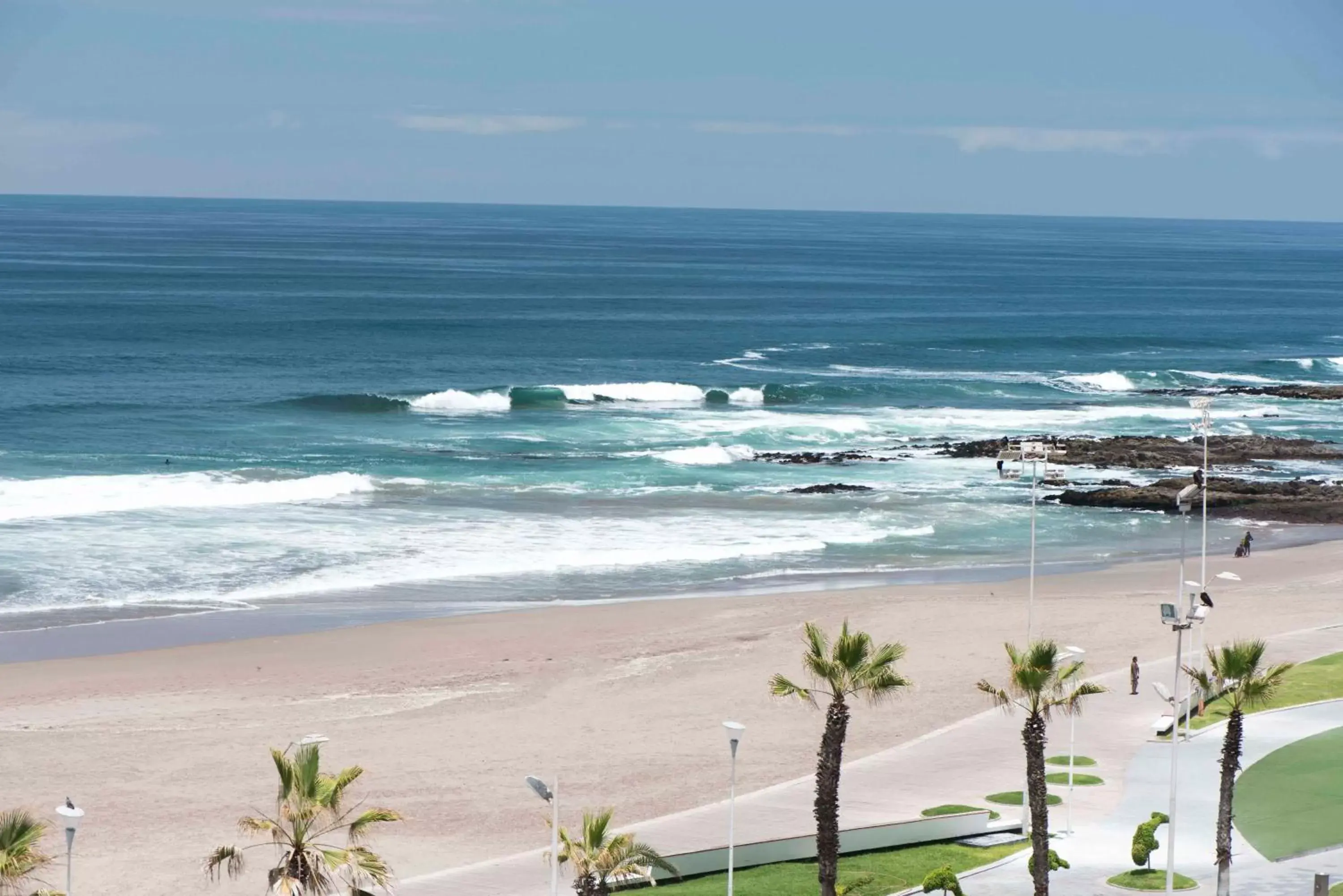 Property building, Beach in Holiday Inn Express - Iquique, an IHG Hotel