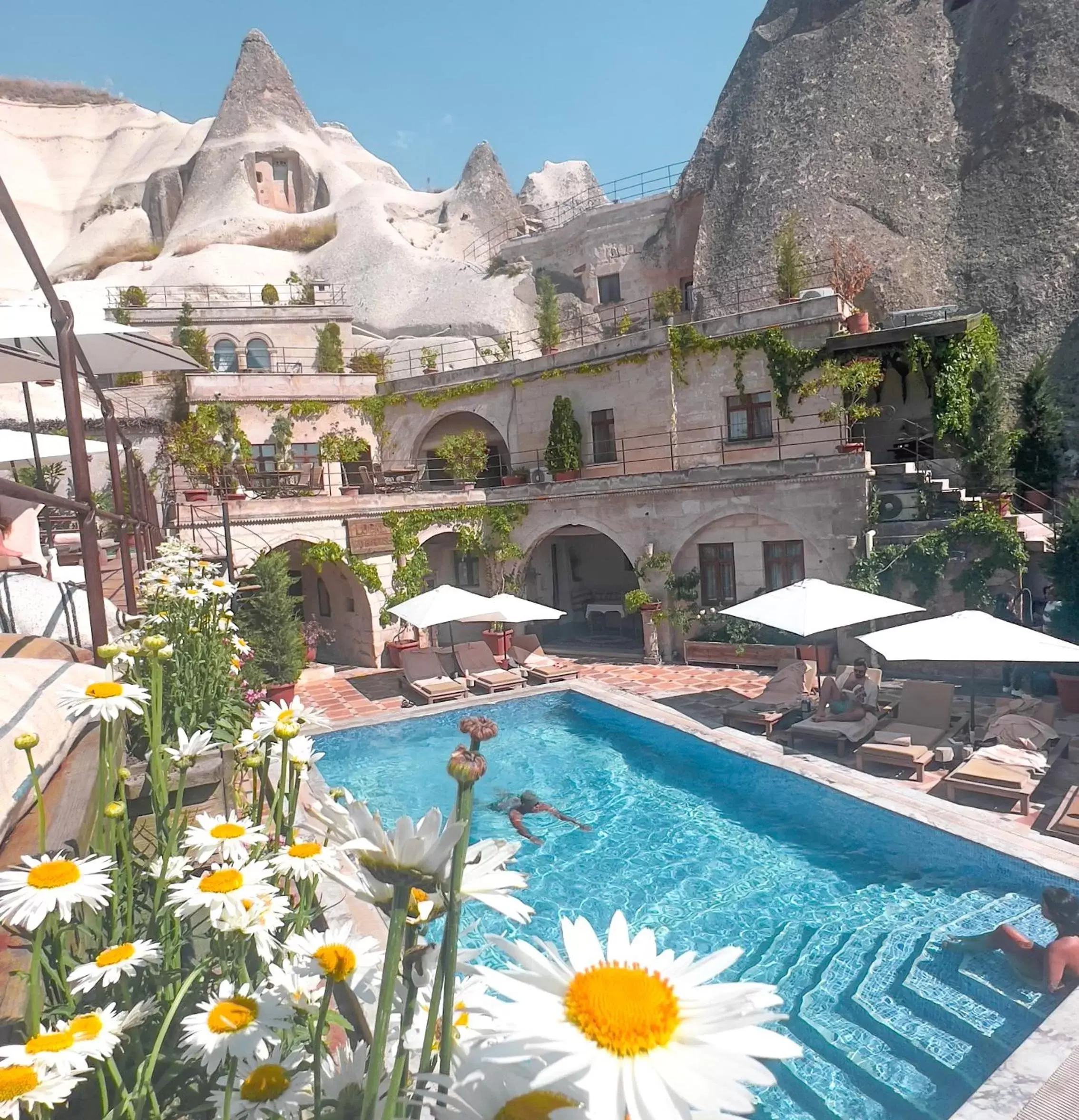 Property building, Pool View in Local Cave House Hotel