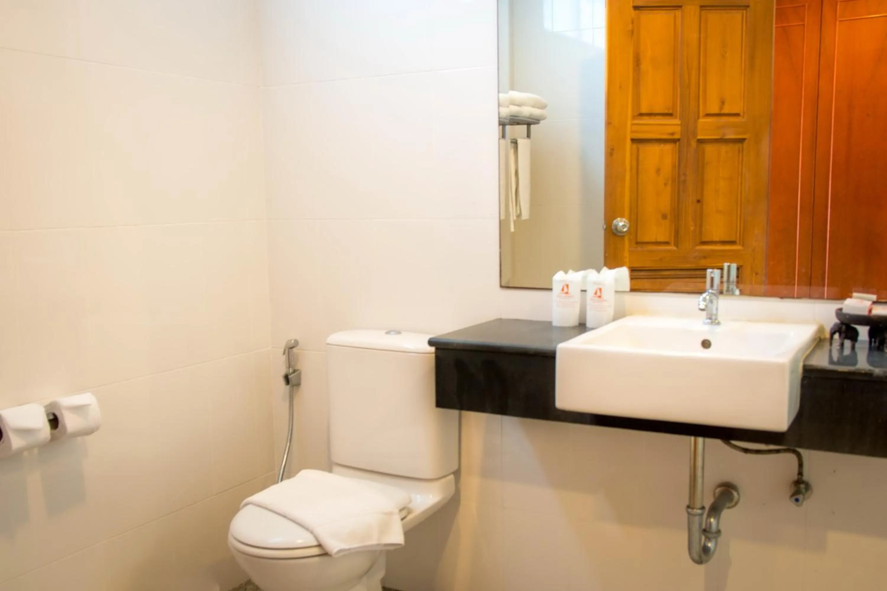 Toilet in Lanta Casuarina Beach Resort - SHA Plus