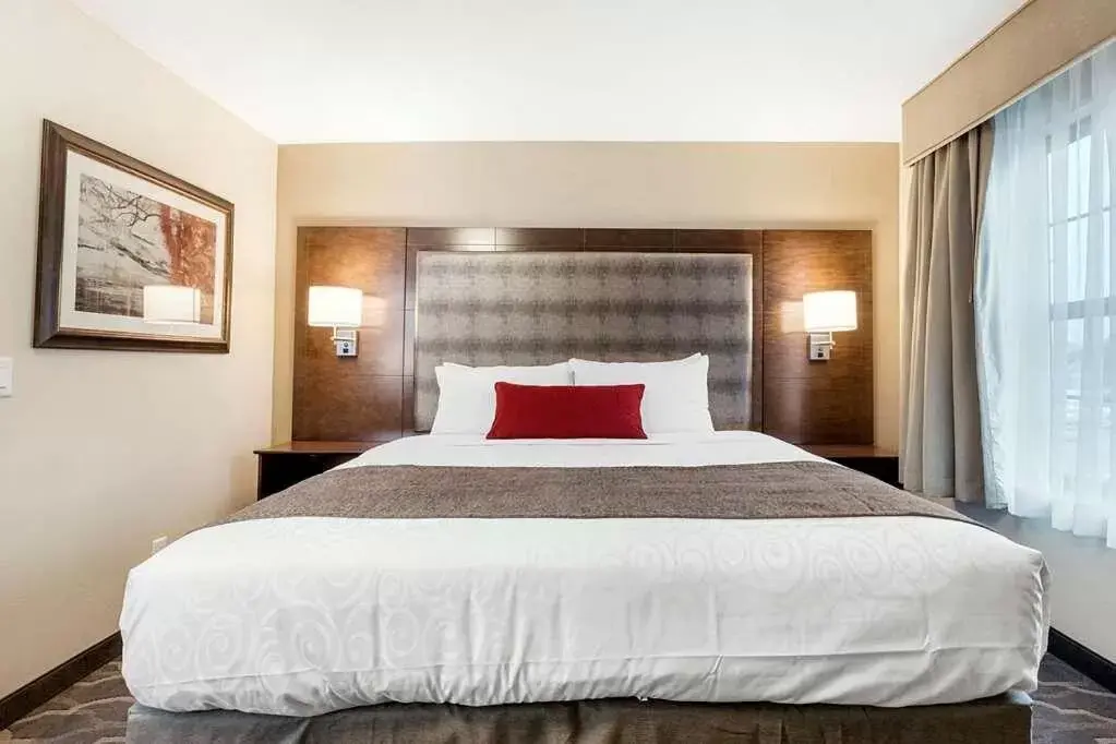 Bed in Country Inn & Suites by Radisson, Grandville-Grand Rapids West, MI