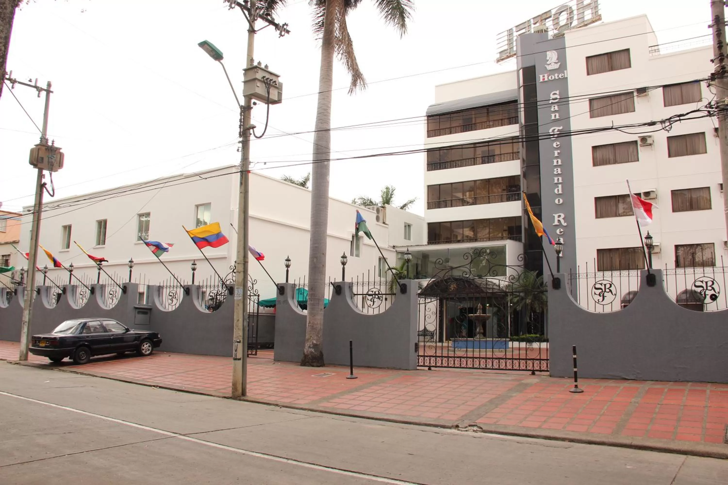 Facade/entrance in Hotel San Fernando Real