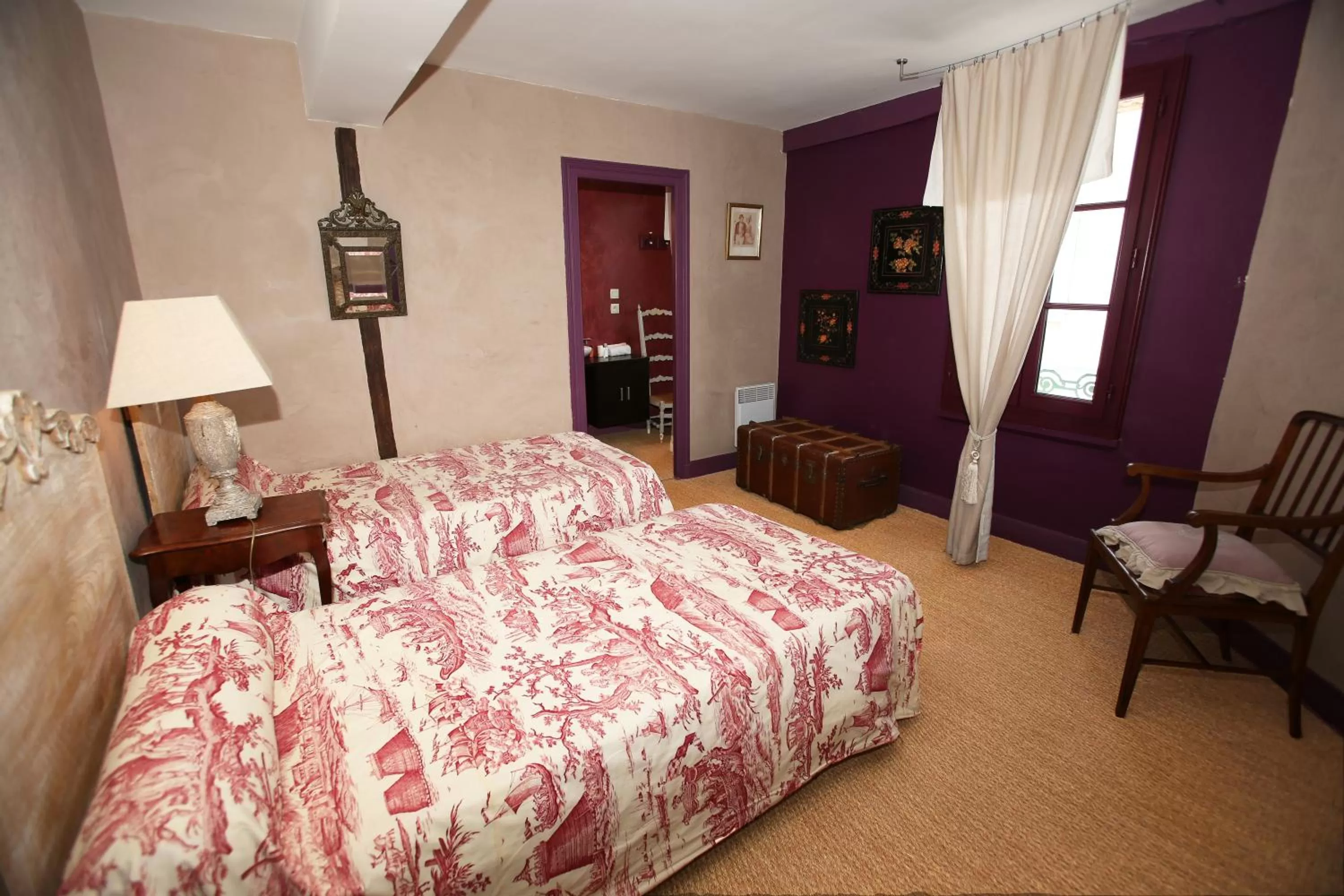 Photo of the whole room, Bed in Chambres d'Hôtes Le Mas