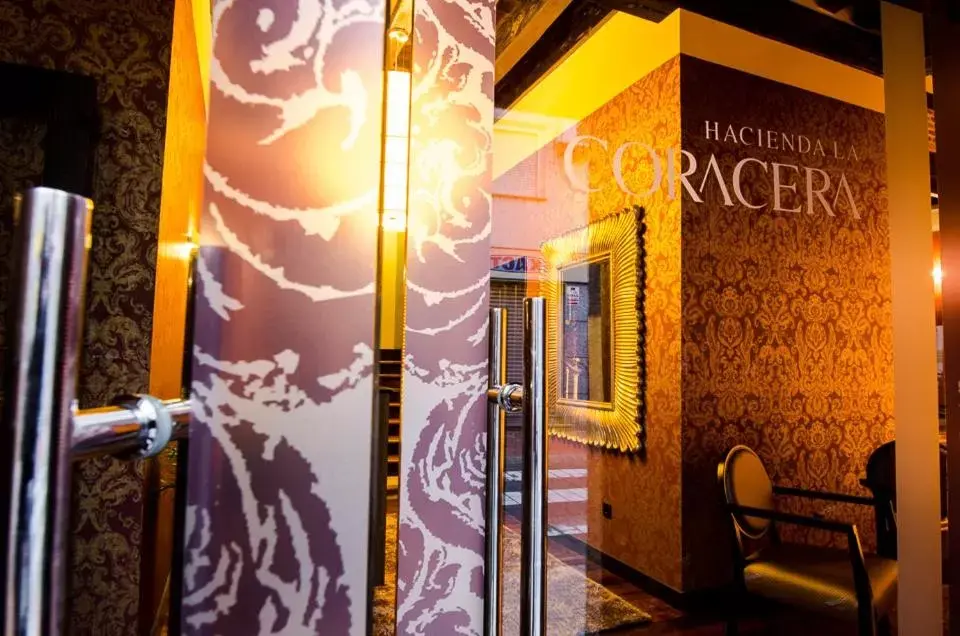 Facade/entrance, Bathroom in Hacienda la Coracera